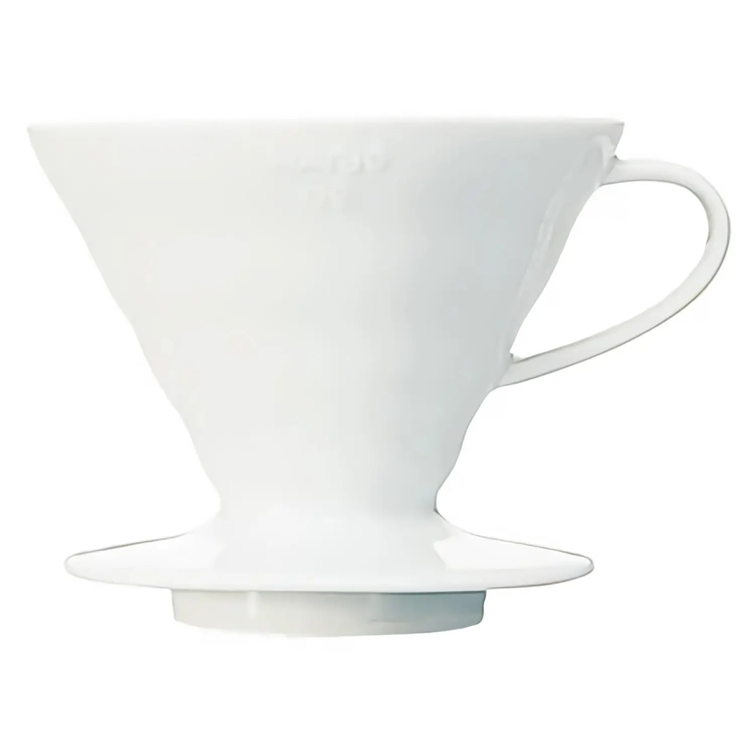 Hario V60 Ceramic Coffee Dripper Pour Over Brewer - Perfect for Single Cup Pour Over Coffee at Home, Office or Camping