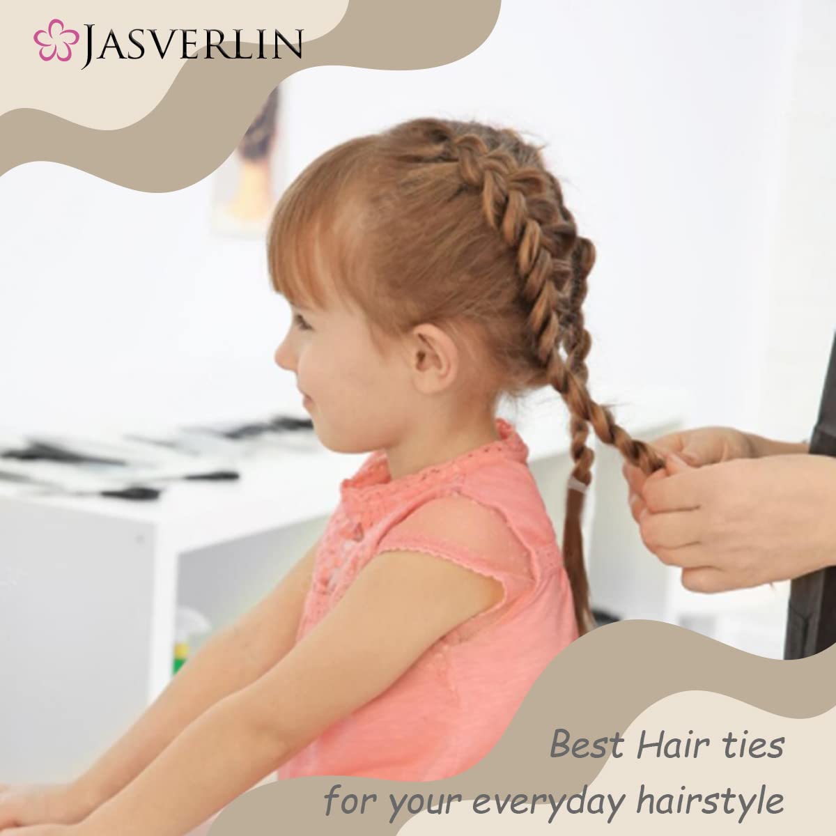 1000pcs Clear Elastic Hair Bands for Baby & Toddler Girls - Small Hair Ties, Tiny Rubber Bands, Ponytail Holders - Perfect for Daily Hairstyles, School, and Playtime