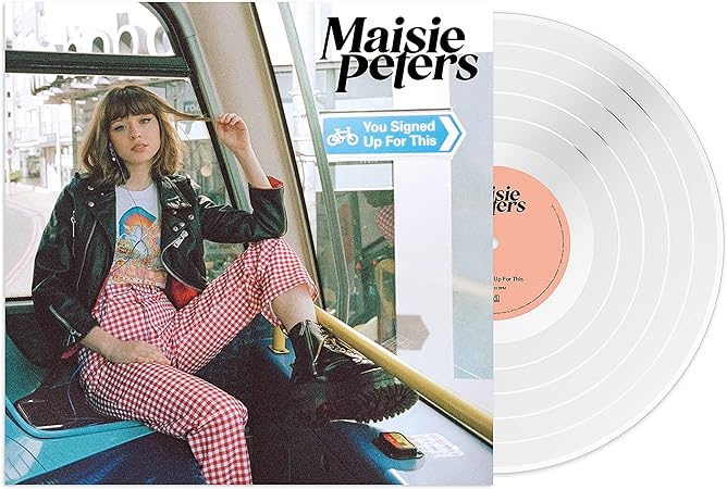 Maisie Peters 'You Signed Up For This' Limited Edition White Vinyl LP | Collectible Record for Music Lovers & Home Decor