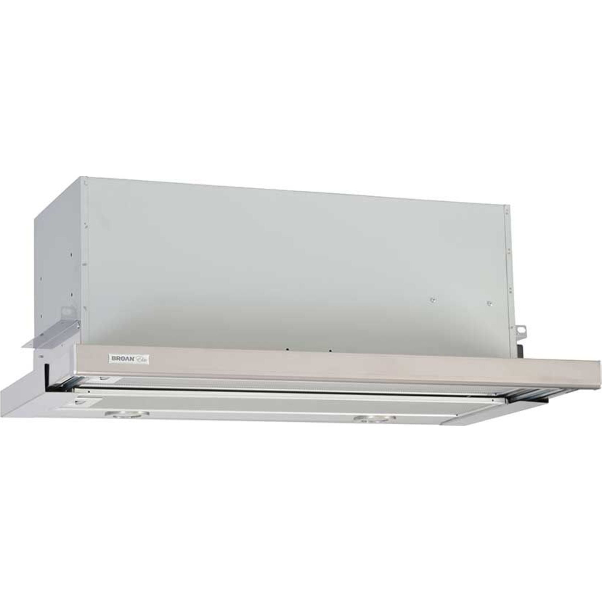 Broan E1230SSLS Stainless Steel Range Hood - 30 Inch Under Cabinet Kitchen Vent Hood with Lights & Exhaust Fan for Stove Top Cooking