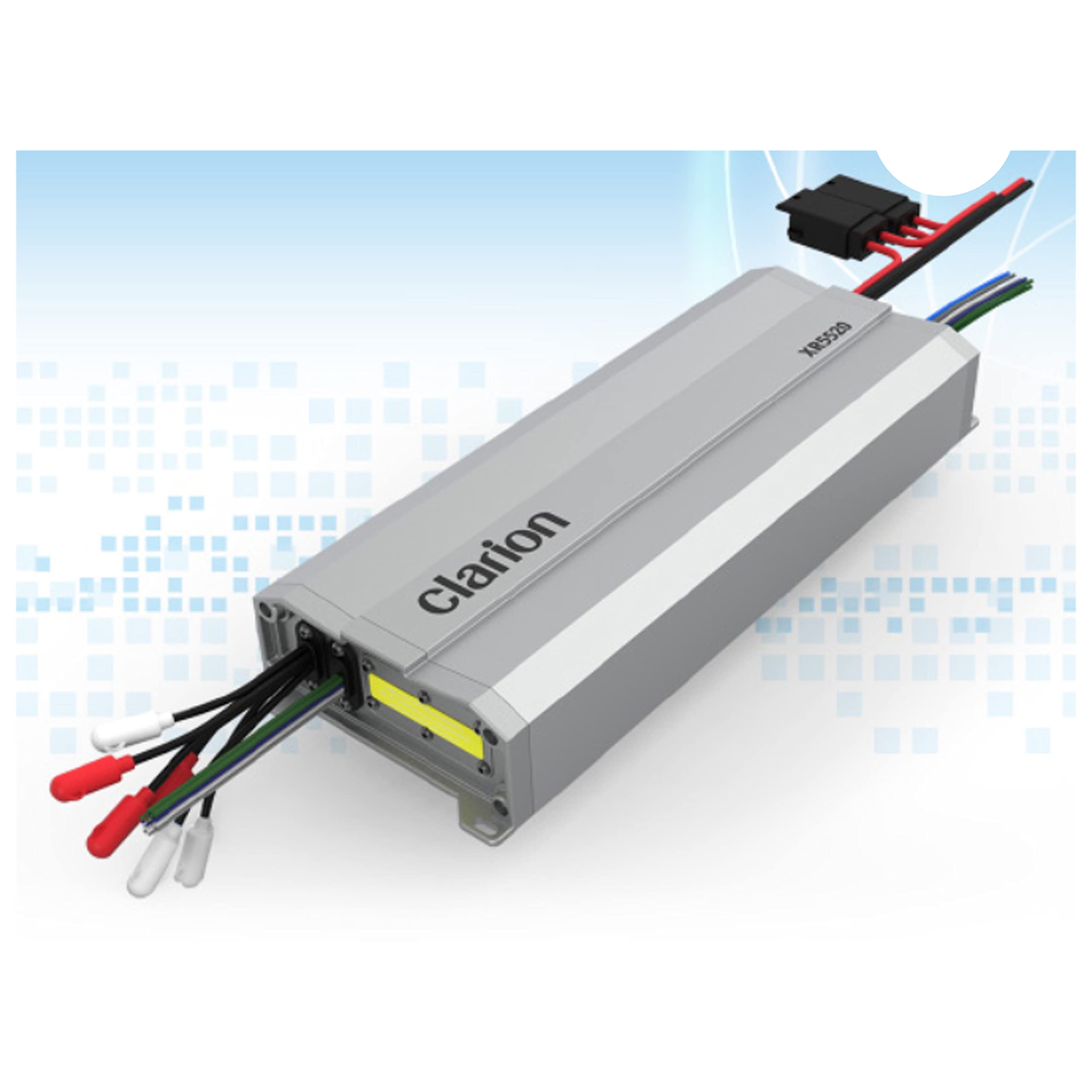 Clarion XR5520 800W 5-Channel Class D Car Amplifier with Subwoofer - High Power Audio System for Cars, Trucks & SUVs | Includes Gravity Magnet Phone Holder | Perfect for Road Trips, Commuting & Bass Enthusiasts