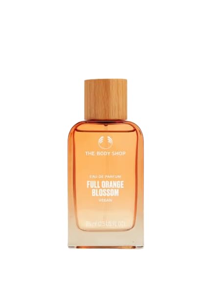 Full Orange Blossom Eau de Parfum - 75ML Vegan Perfume | Bright Citrusy Floral Fragrance for Women | Long-Lasting Daytime & Evening Wear