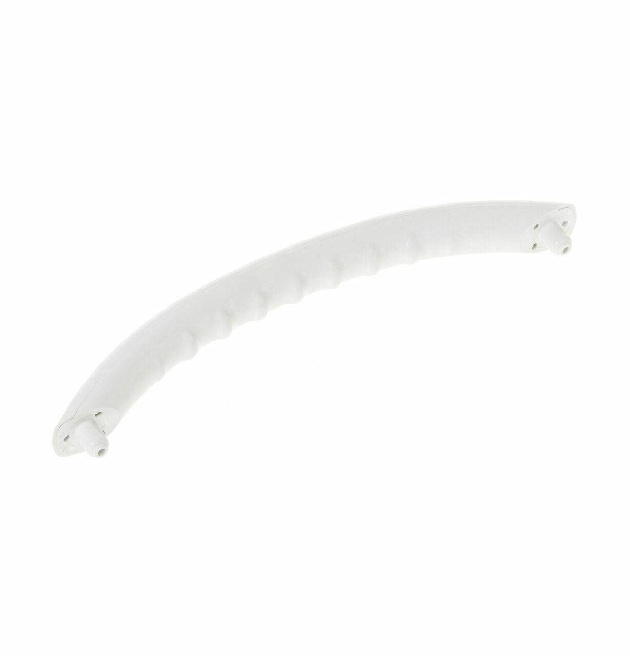 GE Microwave WB15X10224 Replacement Door Handle (White) - Durable & Easy Install for GE Appliances - Perfect for Kitchen Upgrades & Microwave Repairs