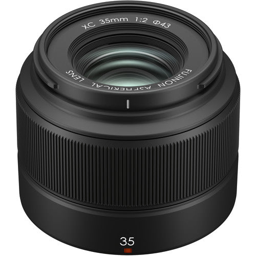 Fujifilm XC 35mm f/2 Prime Lens for X-Mount Cameras - Compact & Lightweight Portrait Lens for Street, Travel & Everyday Photography