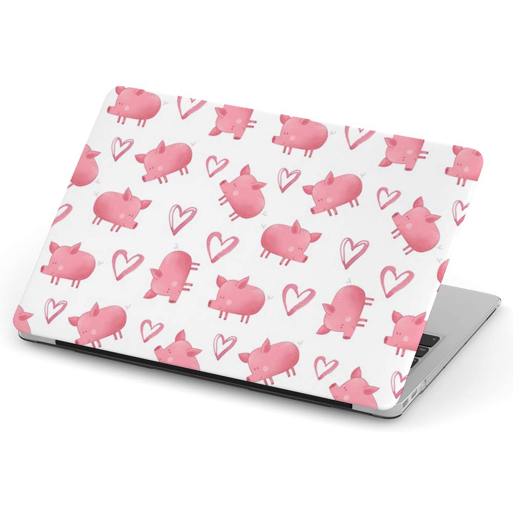 Durable Hard Shell Case for MacBook Air 13-inch (A1369 & A1466 Models 2010-2017) - Cute Pig Design Protective Cover | Perfect for School, Work & Travel Accessories