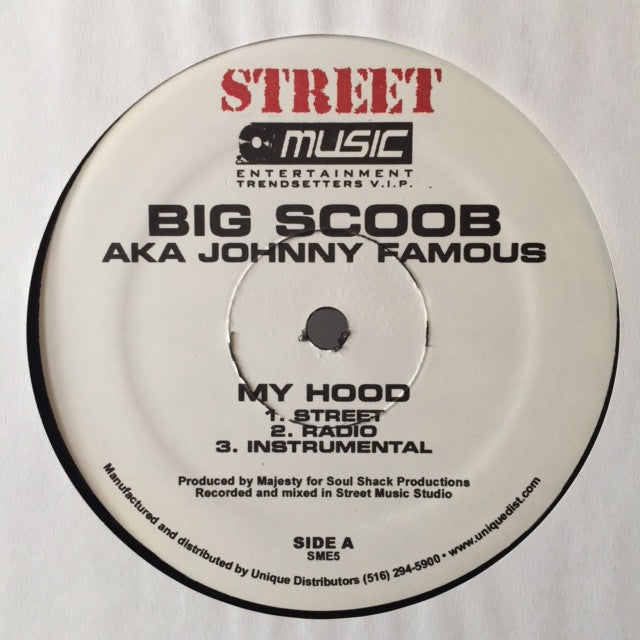 Big Scoob - My Hood 12 Street Music Entertainment SME5 - Authentic Hip Hop CD - Urban Street Music Album - Perfect for Car Rides, Workout Sessions & Home Entertainment
