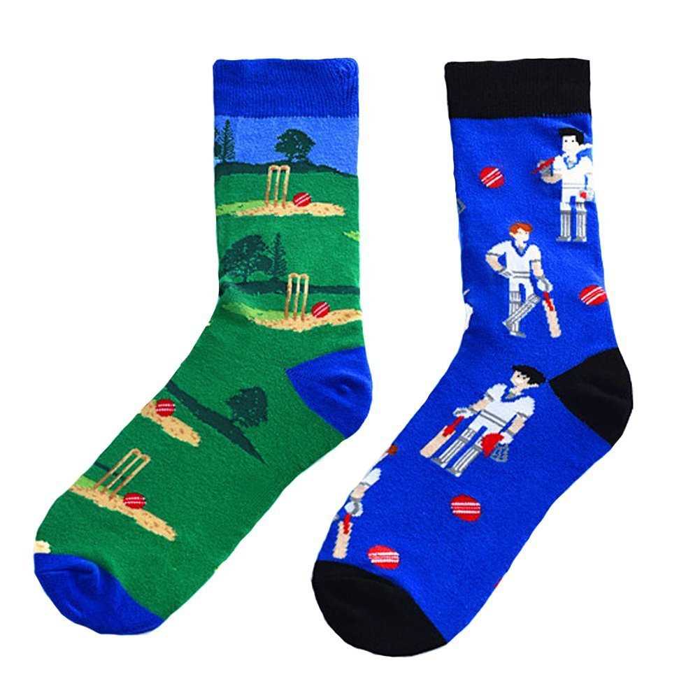 Dragon Honor® Funny Novelty Socks for Men - Crazy Cute Cool Cotton Crew Socks with Food Prints - Perfect Gift for Birthday, Christmas & Casual Wear