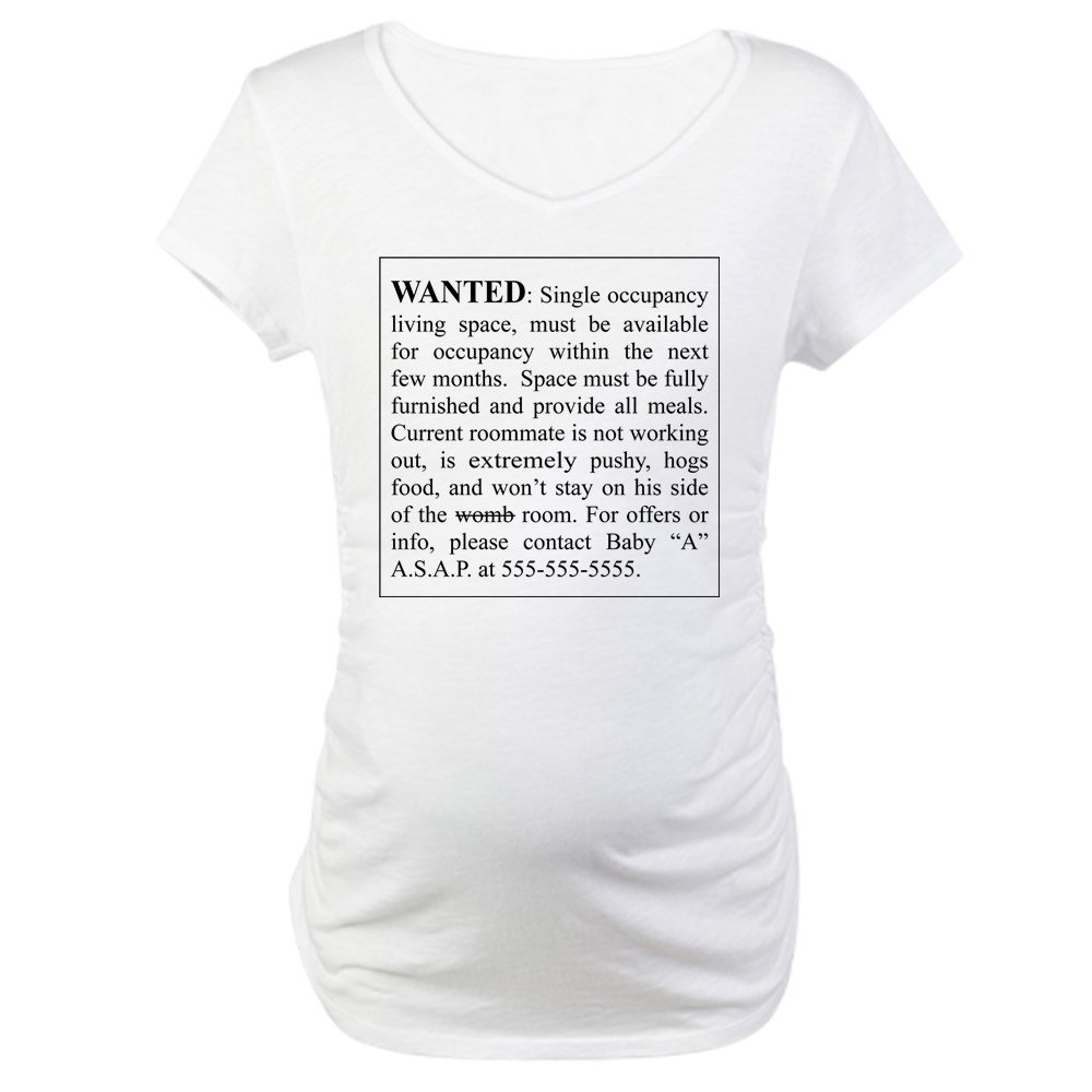 Wanted Twins Maternity T-Shirt - Funny Pregnancy Announcement Tee for Expecting Moms - Perfect for Baby Showers, Gender Reveals & Pregnancy Photos