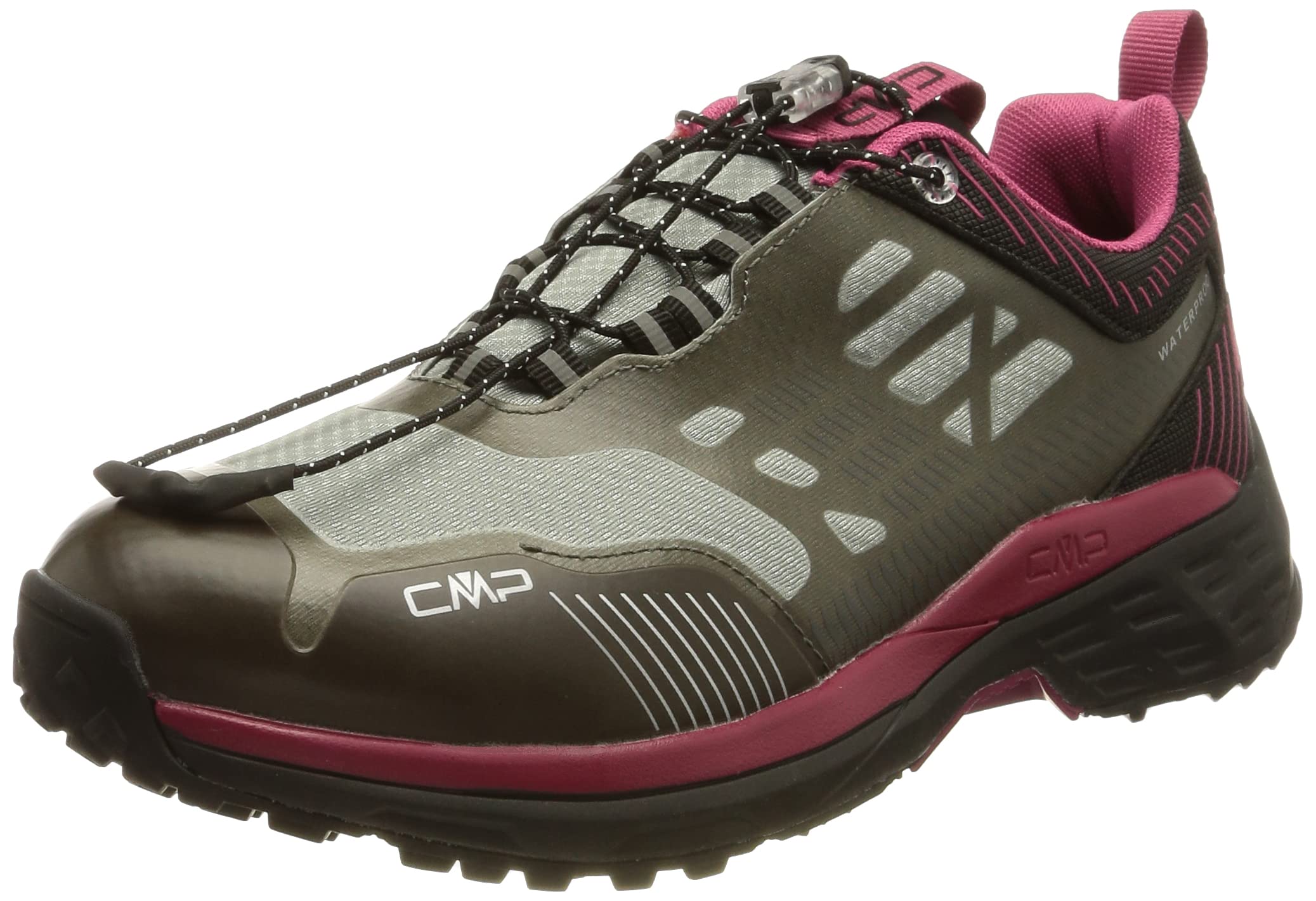 CMP Women's Pohlarys Low WP Hiking Shoes - Waterproof Lightweight Trail Walking Shoes for Outdoor Adventures & Travel