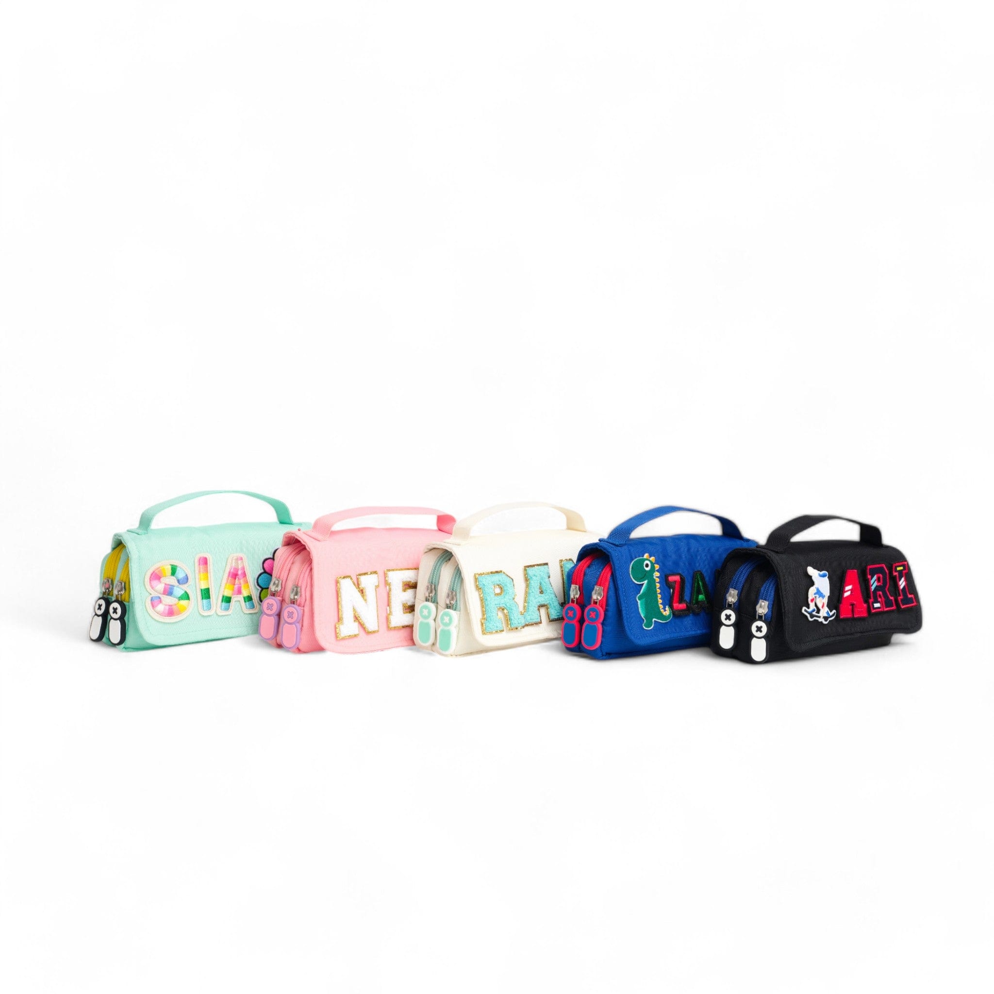 Moji Pencil Case - Cute Pink Zippered Pouch for School, Office & Travel - Perfect for Pens, Markers & Art Supplies Storage