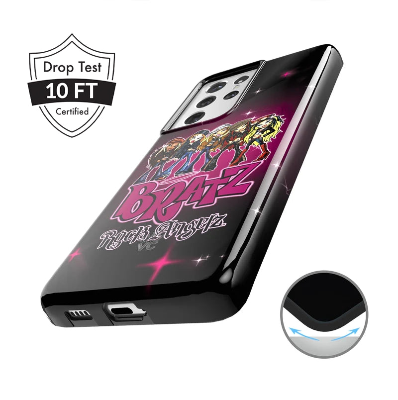 Bratz Rock Angelz Airbrush Samsung Phone Case - Trendy Protective Cover for Samsung Galaxy - Perfect for Teens, Fans, and Fashion Lovers
