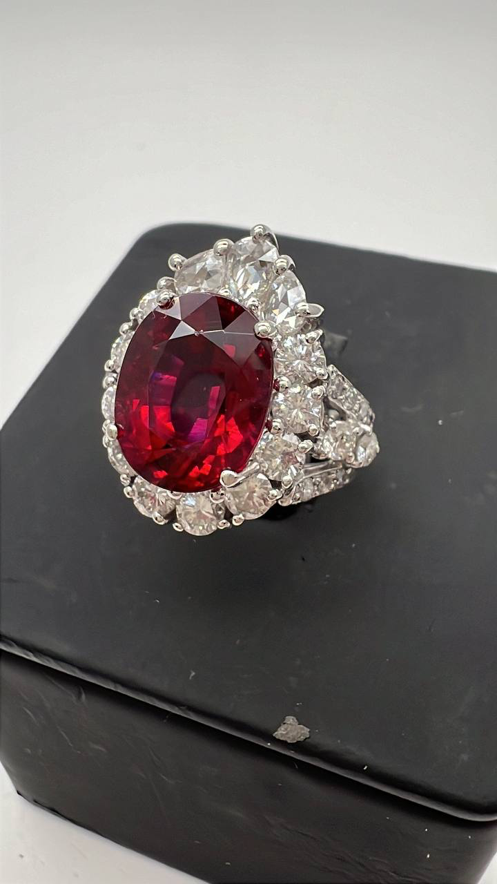 Natural Rubellite Gemstone Ring for Women - Elegant Pink Tourmaline Jewelry Gift for Birthday, Anniversary & Special Occasions