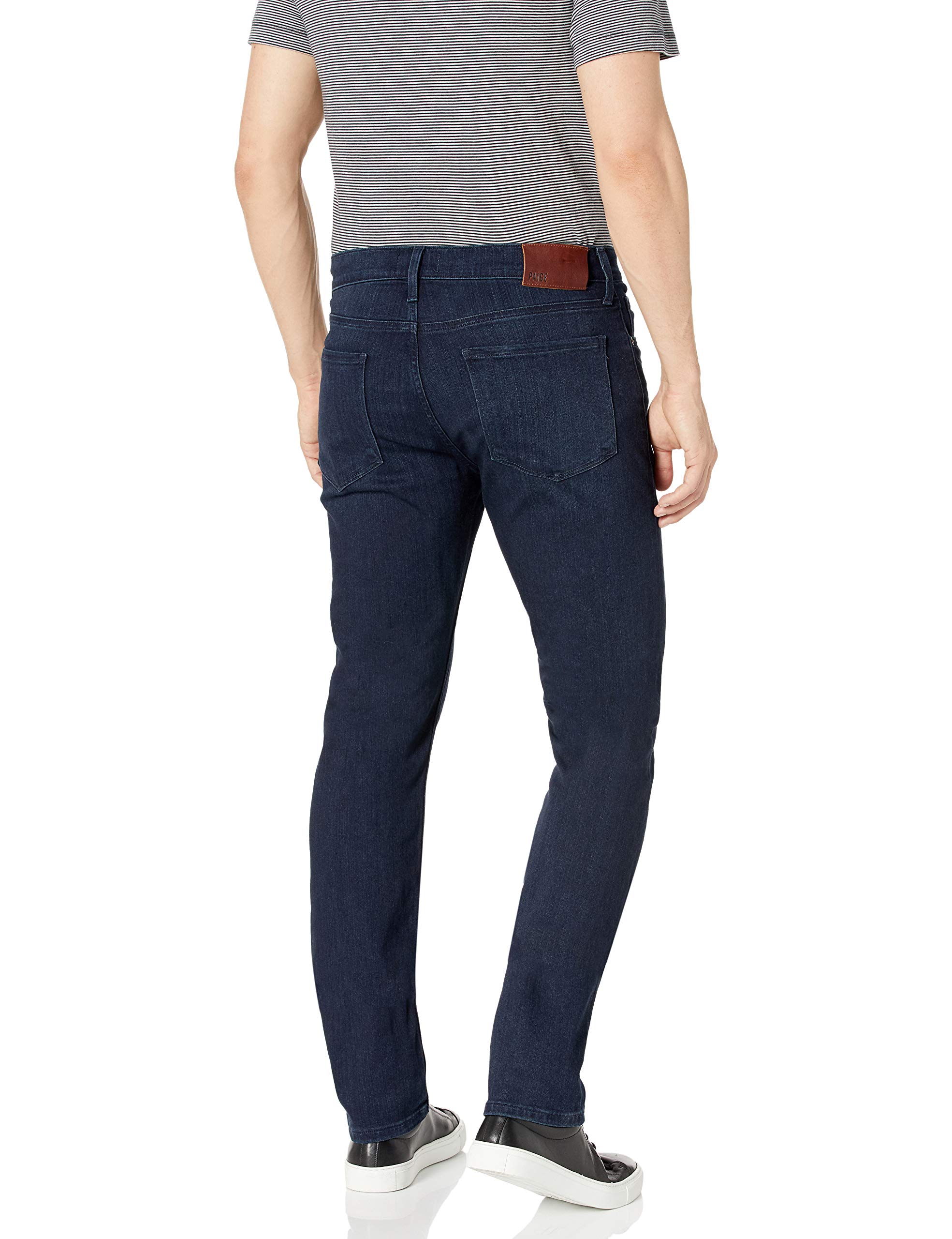 PAIGE Men's Federal Transcend Slim Fit Straight Leg Jeans - Comfortable Stretch Denim Pants for Casual Wear & Everyday Style