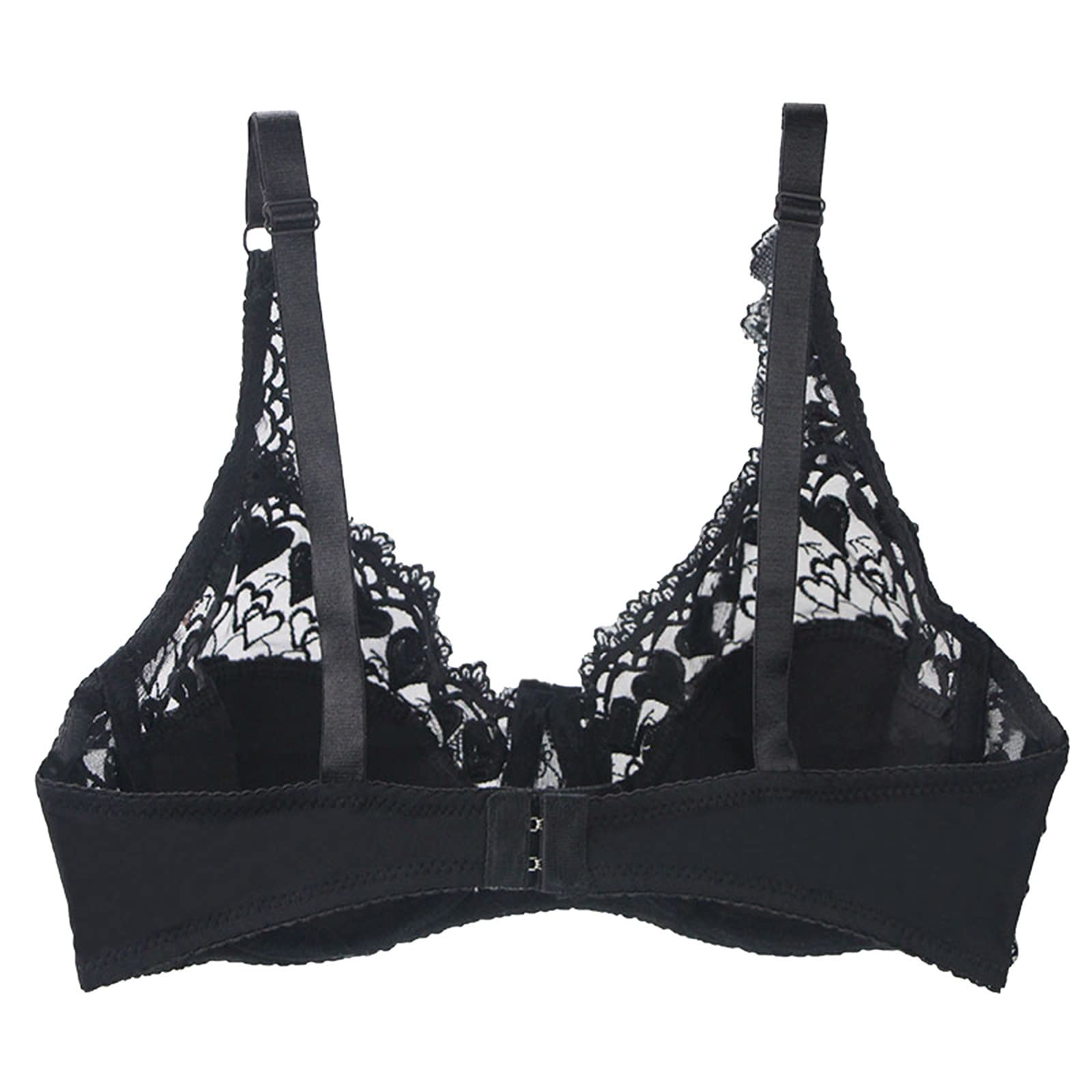 Plus Size Lace Bra for Women - Sexy Bondage Lingerie & Sleepwear Set, Comfortable Nightgown Pajamas - Perfect for Boudoir, Bedroom Romance & Special Occasions