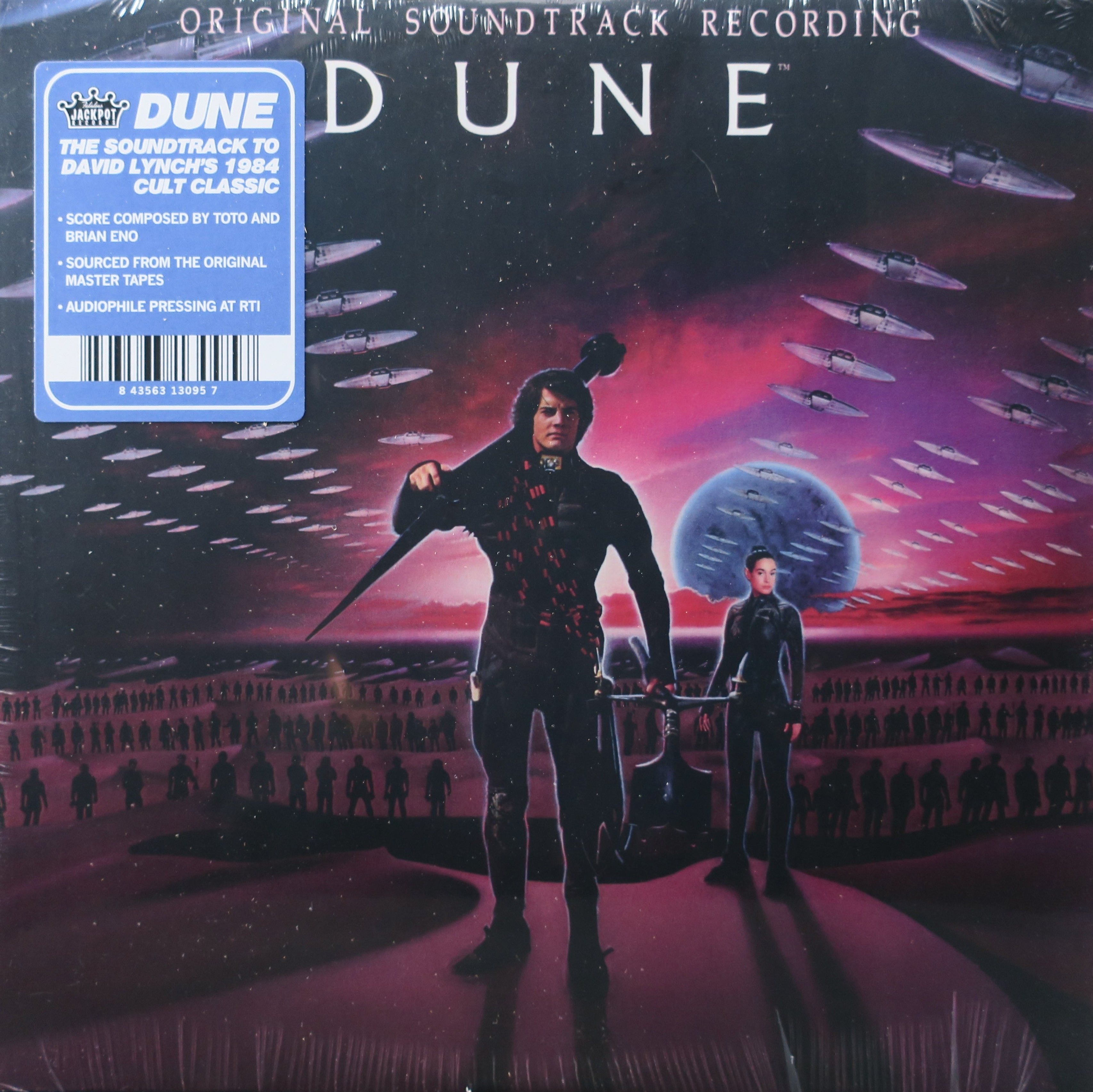 DUNE Original Motion Picture Soundtrack by Toto & Brian Eno - Limited Edition Vinyl LP Record - Perfect for Movie Night & Vinyl Collectors