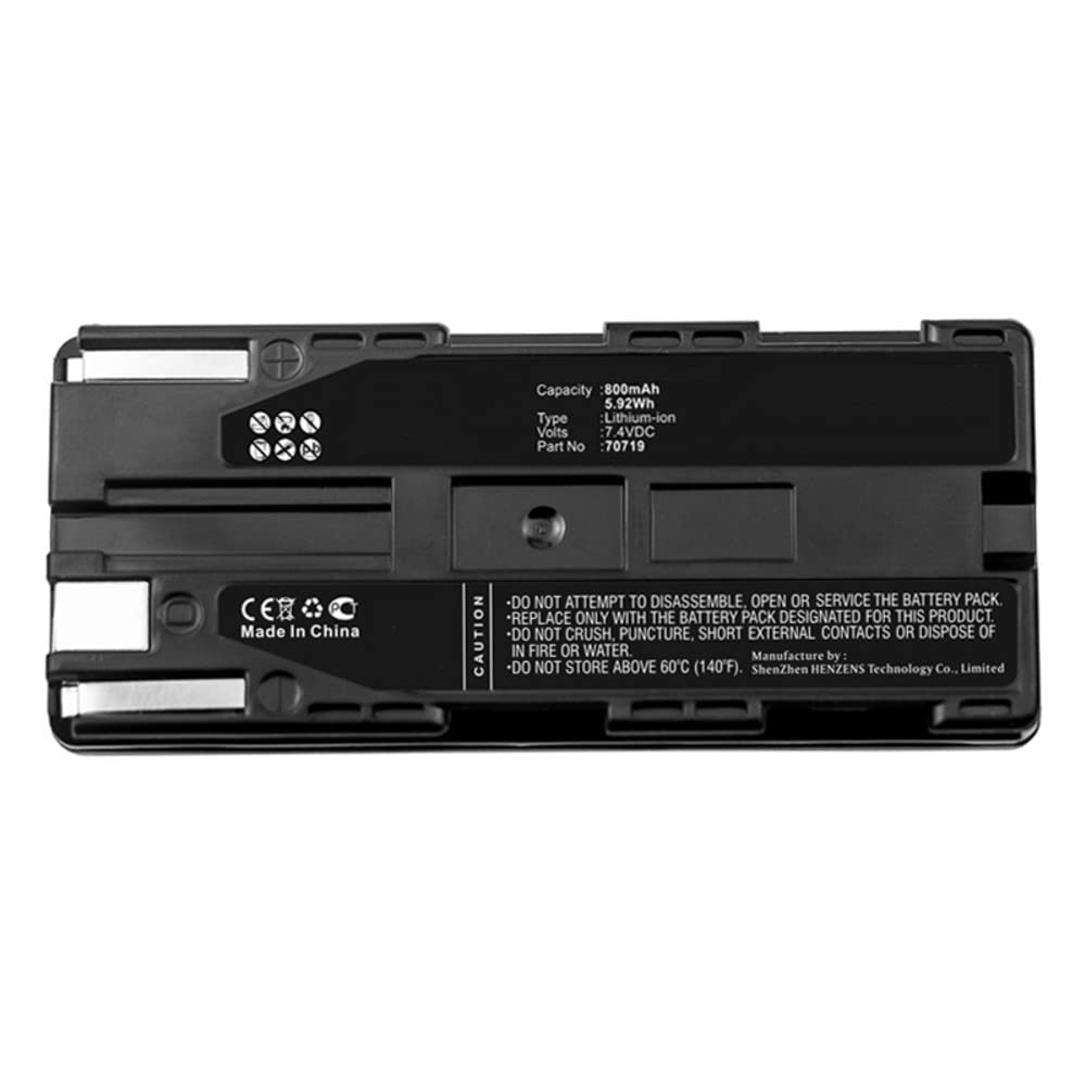 Synergy Digital Equipment Battery - Li-ion 7.4V 800mAh Replacement for AEG 70178 | Power Tools & Cordless Equipment | Perfect for DIY Projects & Professional Use