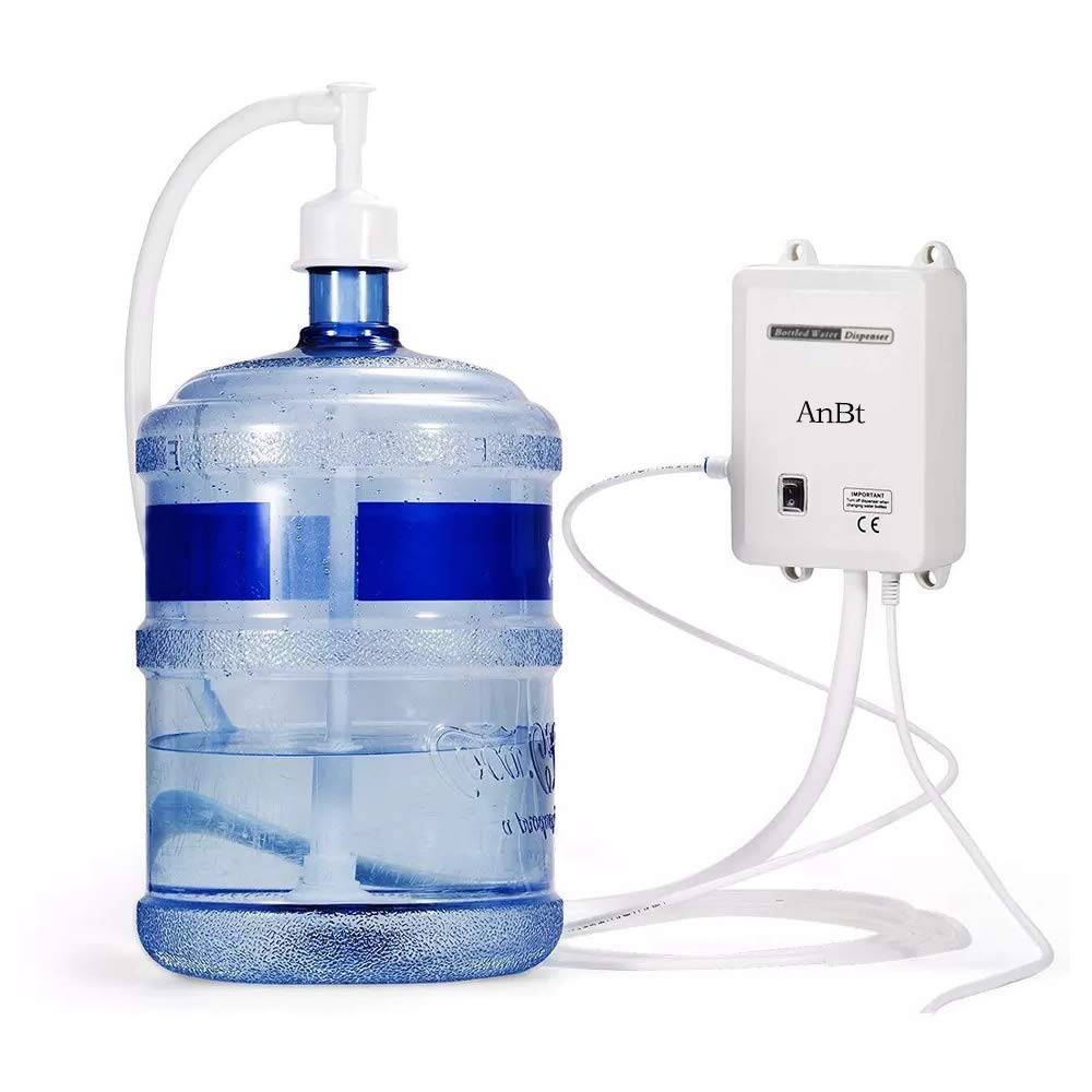 110V AC Water Dispenser Pump System with 20ft Pipe - Bottle Water Dispensing Pump for Refrigerator & Ice Maker - Perfect for Home, Office, and Commercial Use