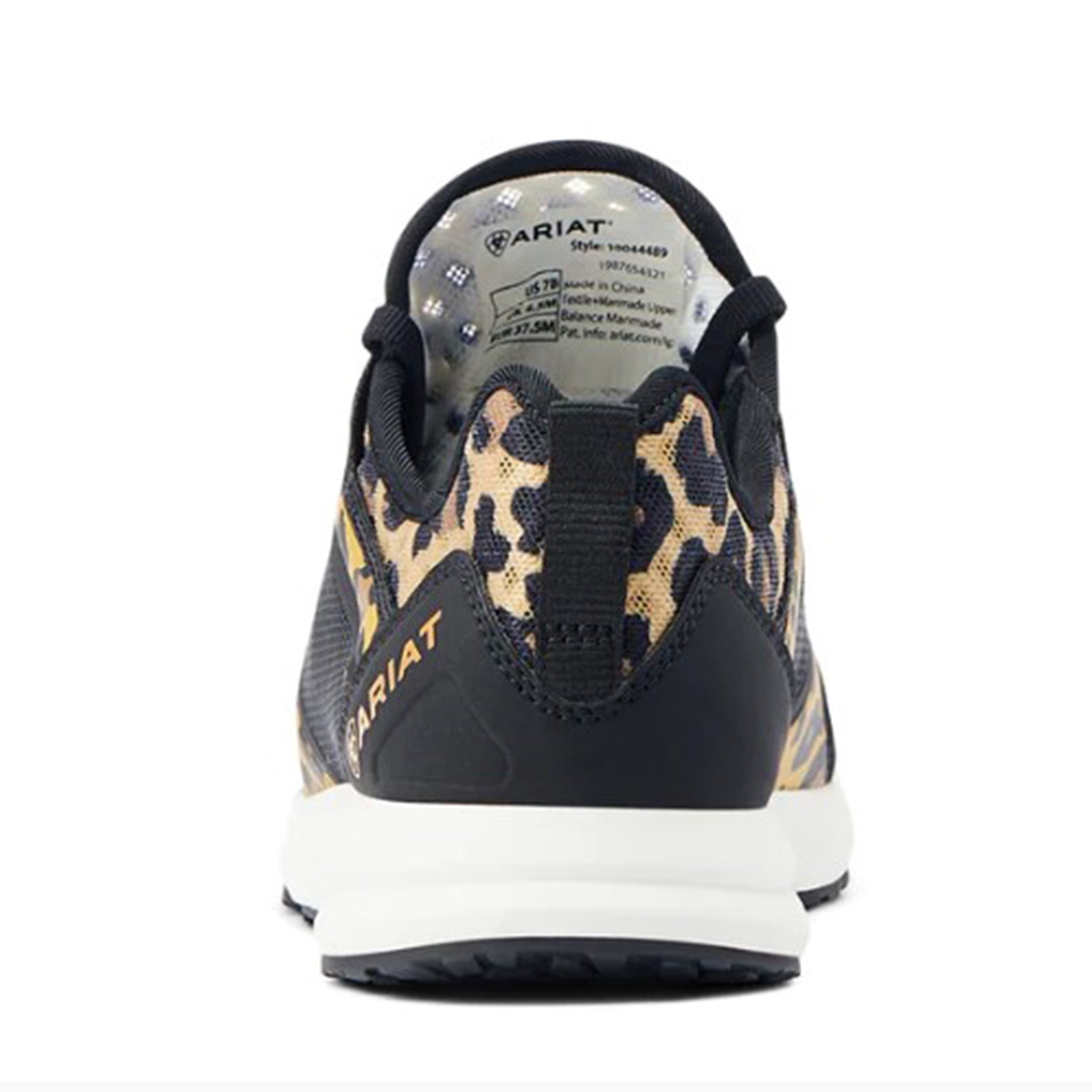 Ariat Women's Leopard Print Fuse Riding Shoes - Comfortable Equestrian Boots for Horseback Riding & Western Fashion