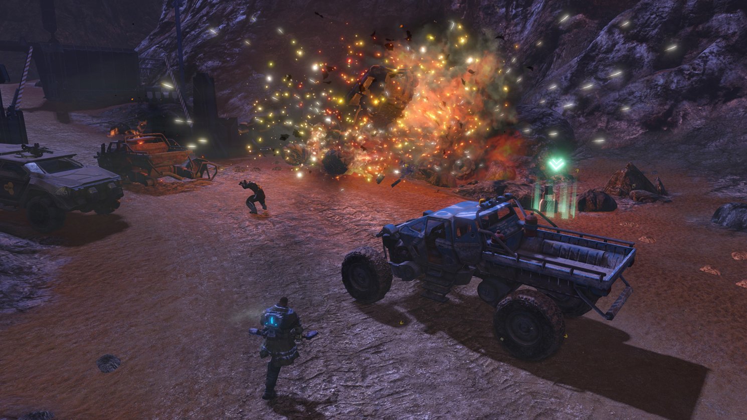 Red Faction: Guerrilla - Re-Mars-Tered Edition (Multi-Language) - PS4 Game | USK Rated | Action Adventure for Space Battles & Open-World Combat