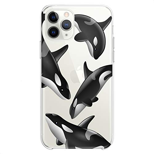Watercolor Killer Whales