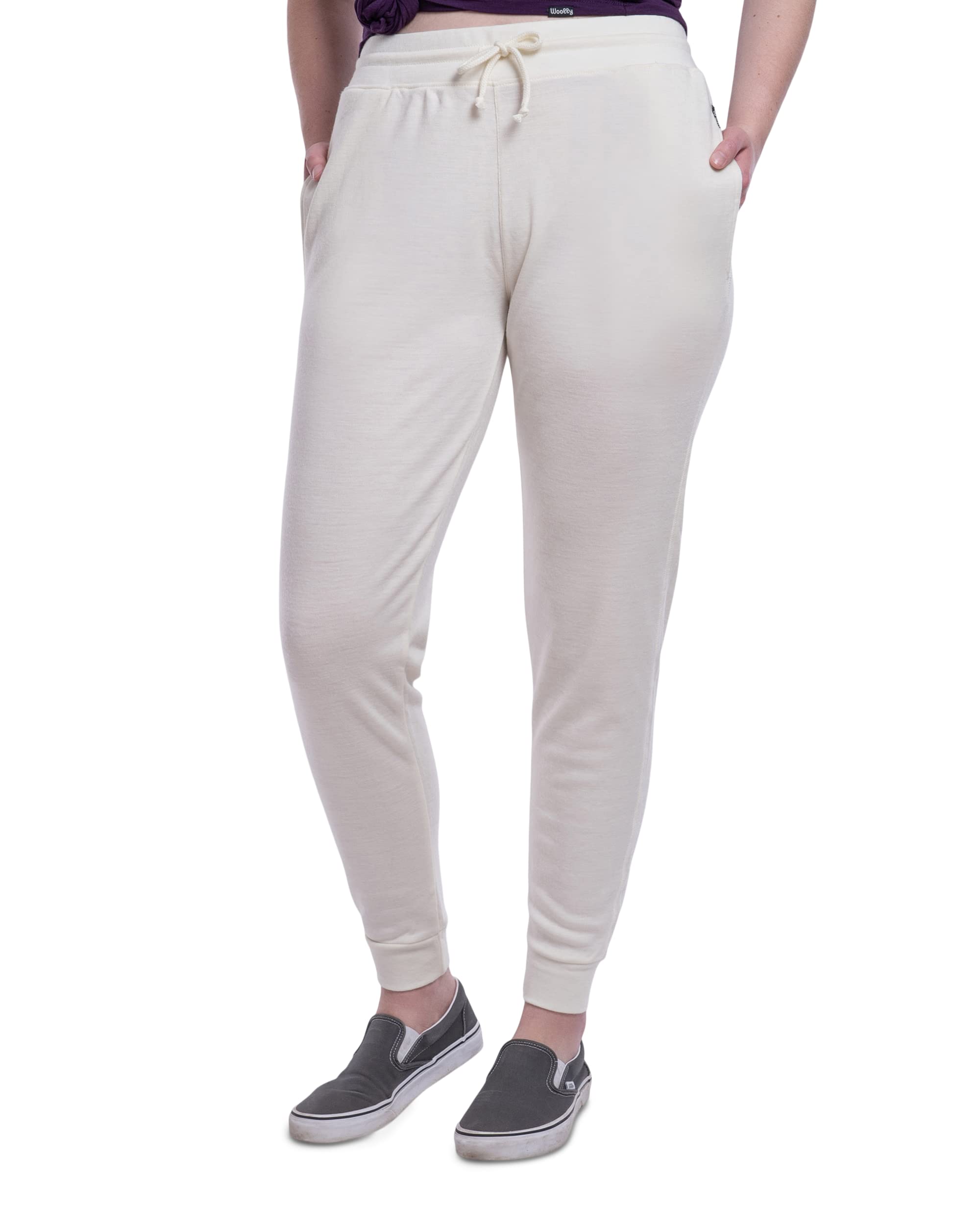 Women's Merino Wool Jogger Pants - Soft, Breathable & Odor-Resistant Activewear for Running, Yoga & Outdoor Adventures