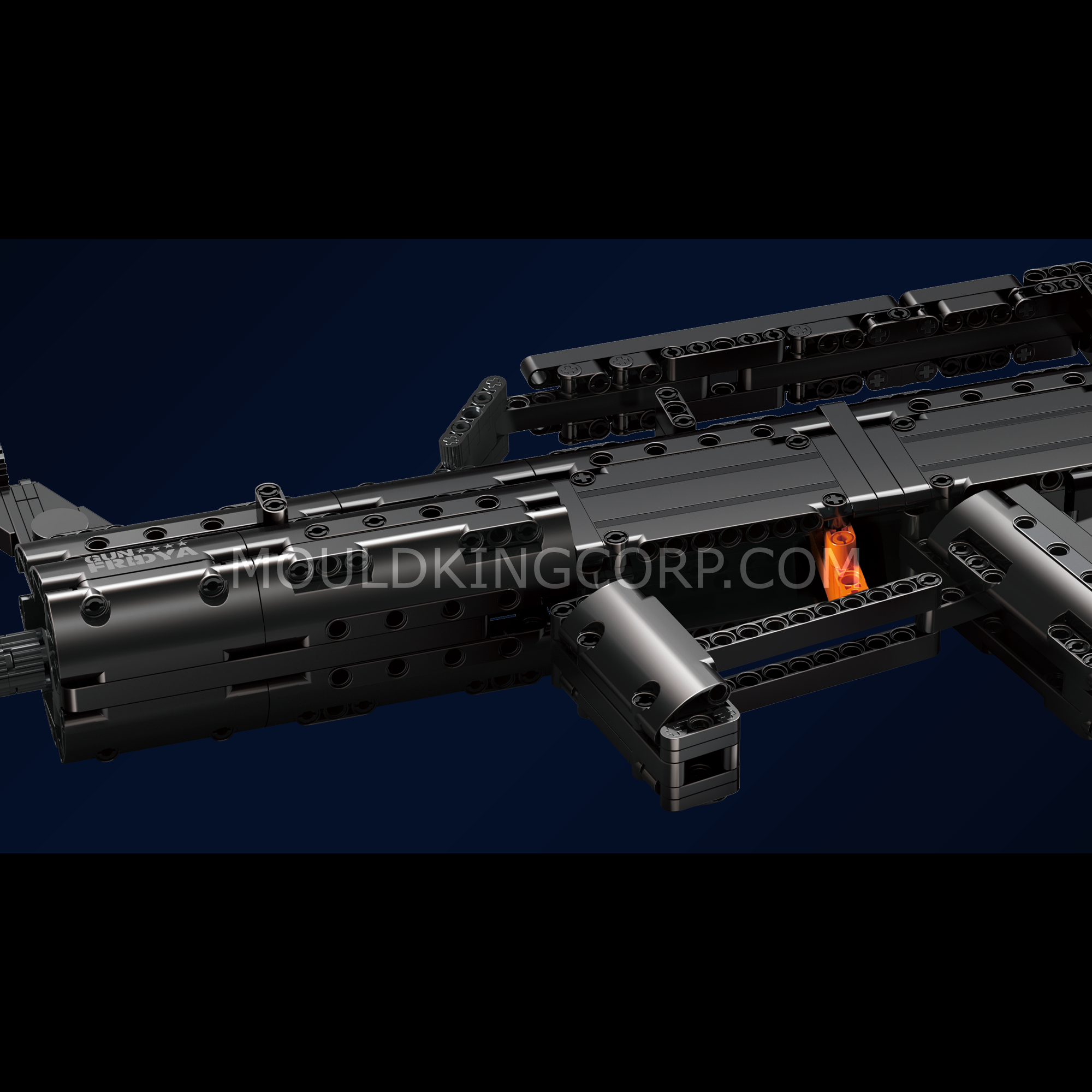 MOULD KING 14005S QBZ-95 Rifle Building Blocks Toy Gun Set - 874 Pieces Military Model Kit for Adults & Kids | Perfect for Collectors, Gifts, and War Game Scenes
