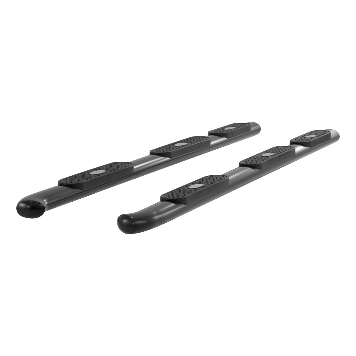 ARIES 364046 4-Inch Black Powder-Coated Steel Oval Nerf Bars Wheel to Wheel - Heavy Duty Side Steps for Trucks, SUVs & Off-Road Vehicles