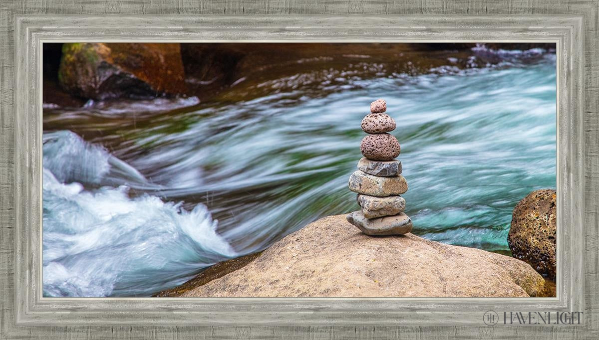 Cairn Meditation Stones - Natural Balancing Stones for Mindfulness, Stress Relief & Yoga - Perfect for Home, Office & Outdoor Meditation Practice