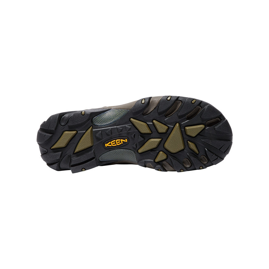 Men's Targhee II Mid Waterproof Hiking Boots - Lightweight & Durable for Outdoor Adventures | Canteen/Dark Olive | Perfect for Trail Hiking, Camping & Backpacking