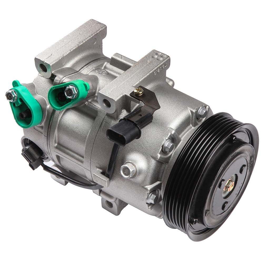NOTUDE AC Compressor with A/C Clutch - Compatible with Kia Optima 2012-2015 & Hyundai Sonata 2012-2014 - Replacement Air Conditioning Compressor for Cool & Comfortable Driving