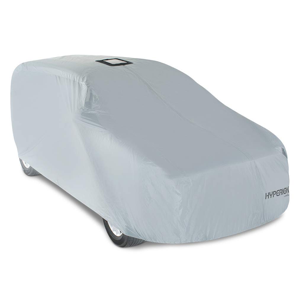 Hyperion Solar-Powered SUV Cover - Waterproof & Windshield Protection for Vehicles Up to 240