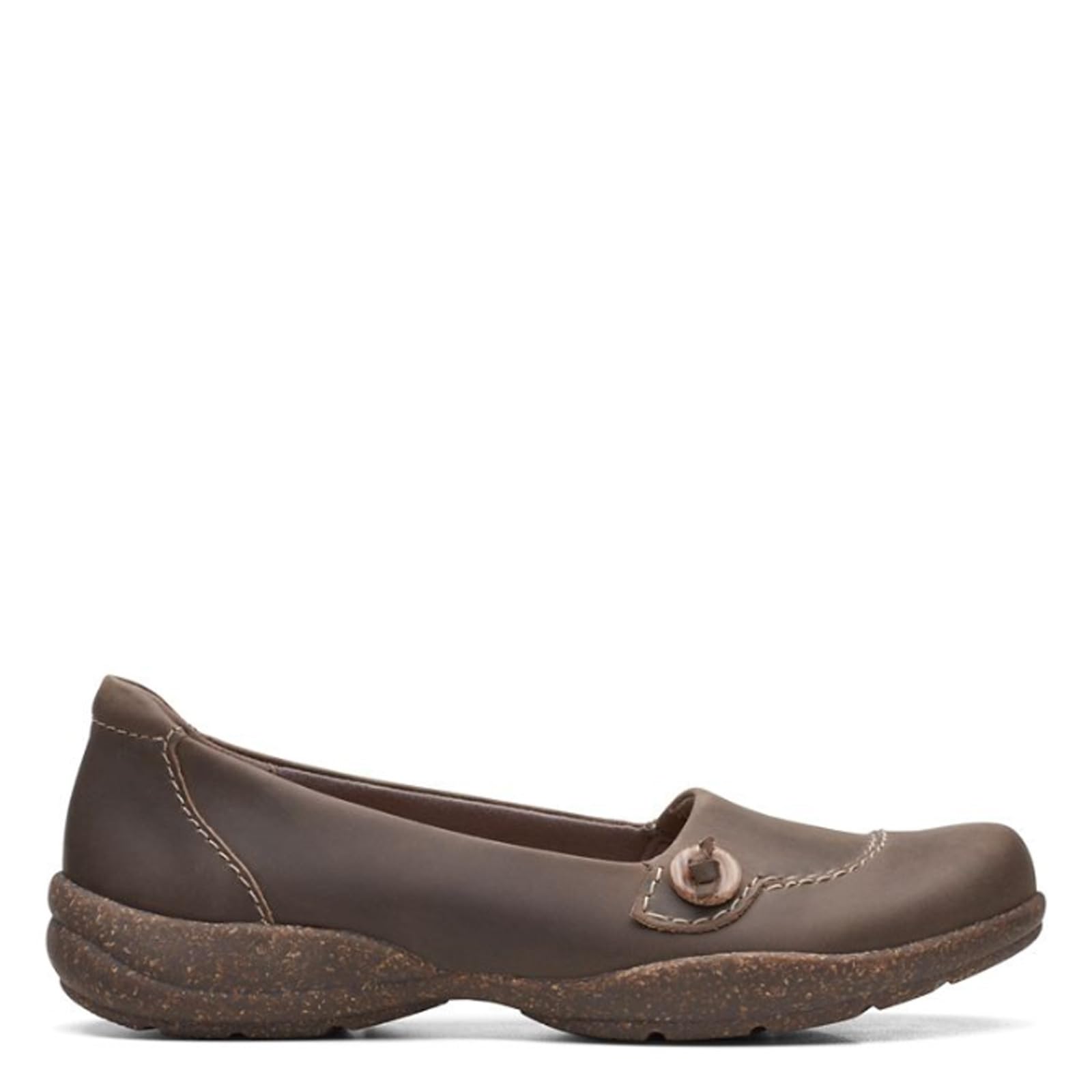 Clarks Women's Roseville Sky Loafer - Comfortable Slip-On Shoes for Work, Travel & Casual Wear | Breathable & Lightweight Design