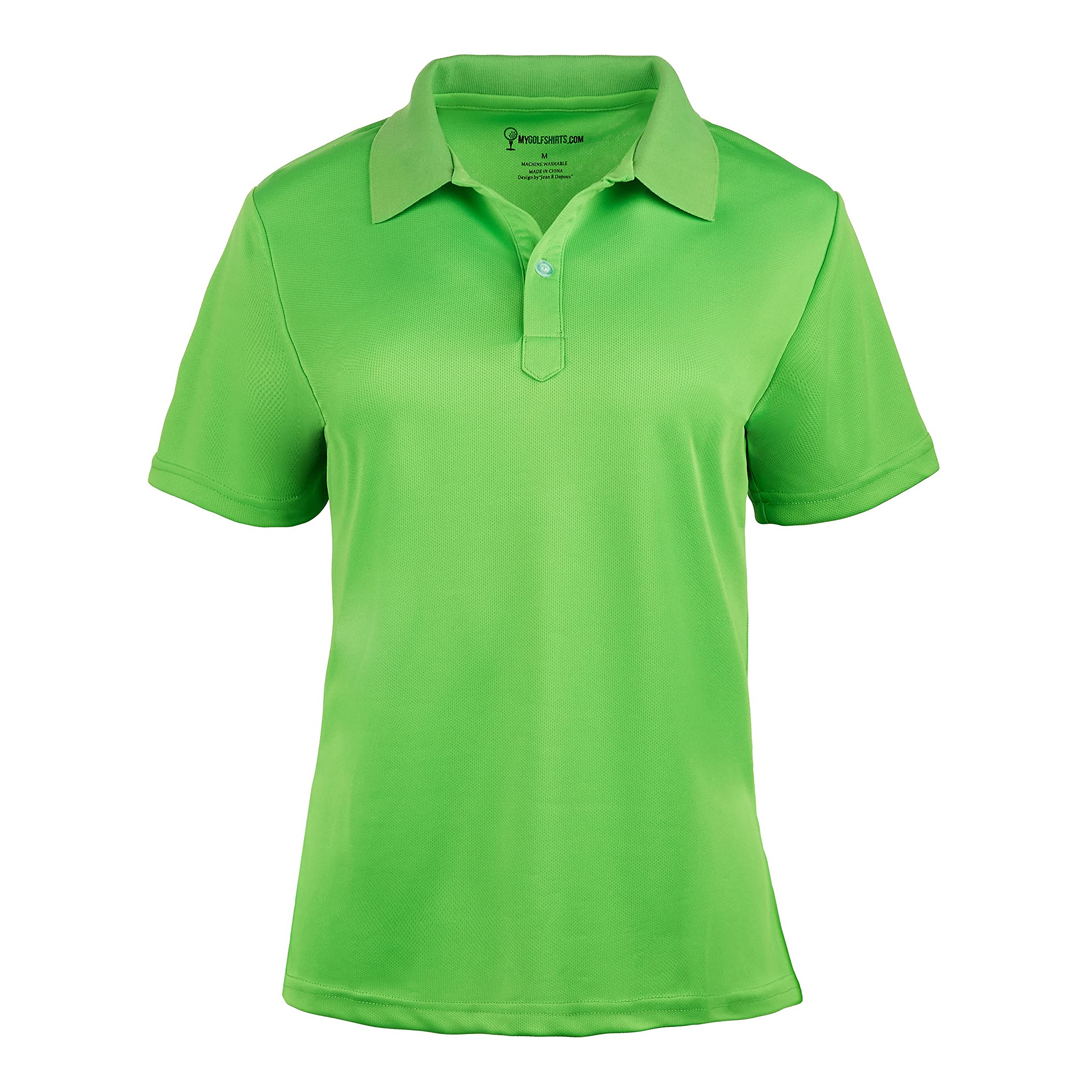 Premium Women's French Cut Golf Shirt - Short Sleeve Comfortable Performance Polo with Free Golf Hat | Perfect for Golf Tournaments, Country Club Wear & Summer Outdoor Sports