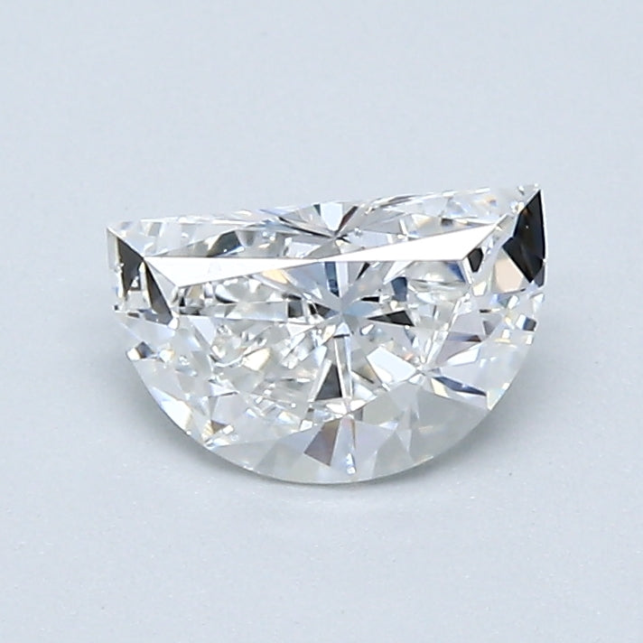 0.65 Carat H-I1 Clarity Half Moon Diamond for Engagement Rings & Fine Jewelry - Perfect for Bridal, Anniversary & Special Occasion Gifts