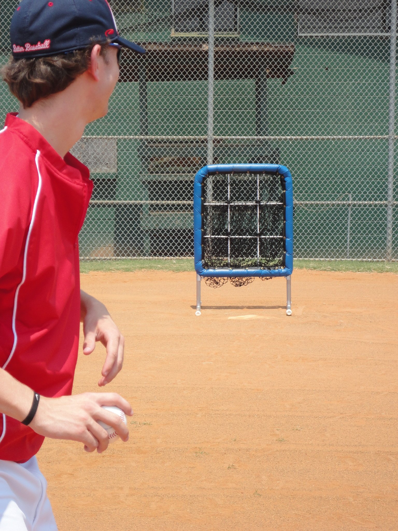 Pitchers Pocket® The Original 9 Hole Pitching Net for Baseball & Softball Training | Portable Pitching Target for Backyard, Field & Indoor Practice | Improve Accuracy & Pitching Skills
