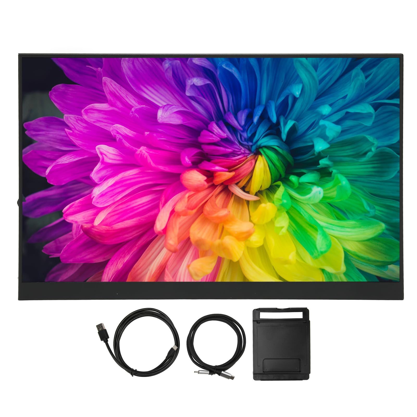 Ciciglow 16 Inch Portable Touch Screen Monitor with High Refresh Rate - Ideal for Home Office, Gaming, and Remote Work