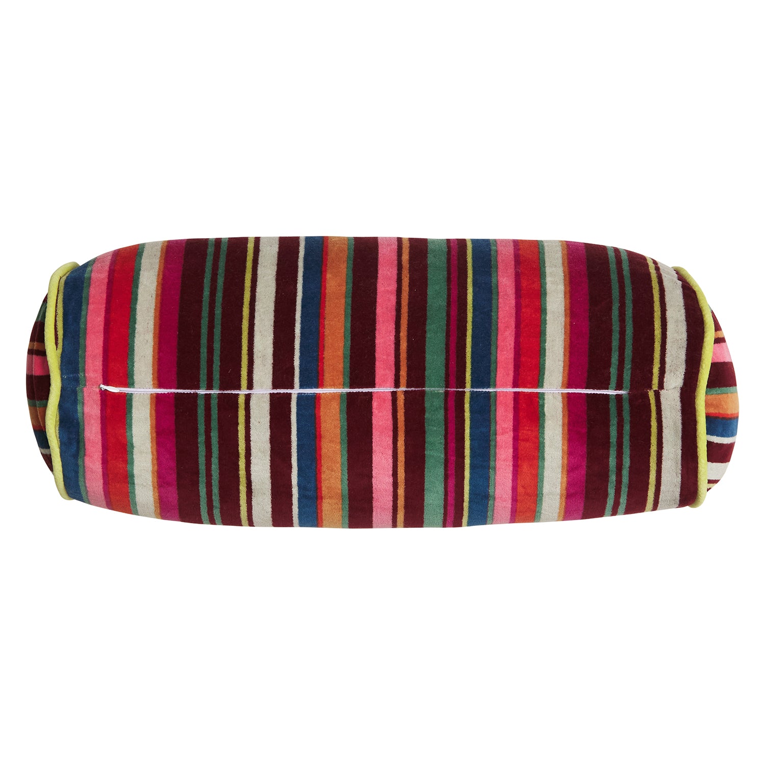 Corinne Velvet Bolster Pillow - Soft & Luxurious Velvet Cushion for Sofa, Bed, or Floor - Perfect for Home Decor, Lounging, and Relaxation