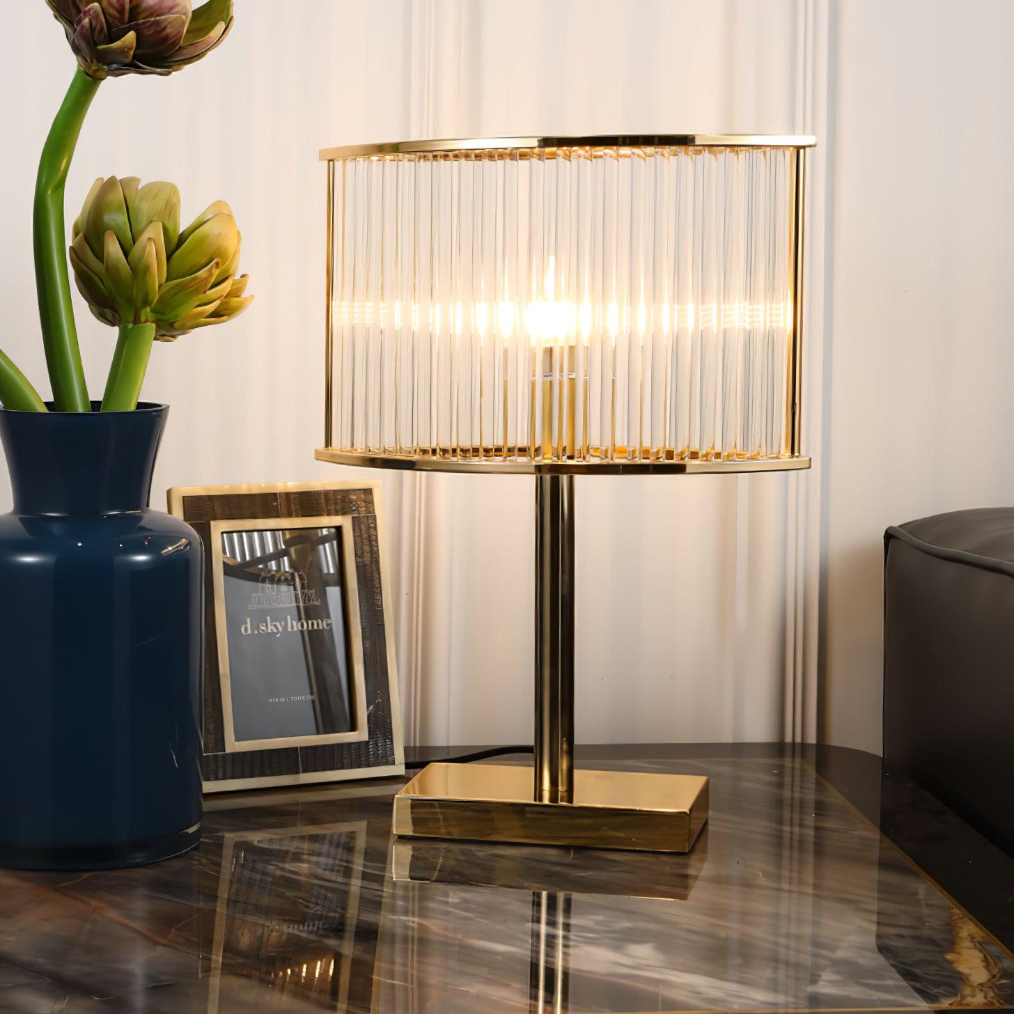 Avano Modern LED Table Lamp with USB Port - Adjustable Brightness for Bedroom, Living Room & Office - Perfect for Reading, Working & Relaxing