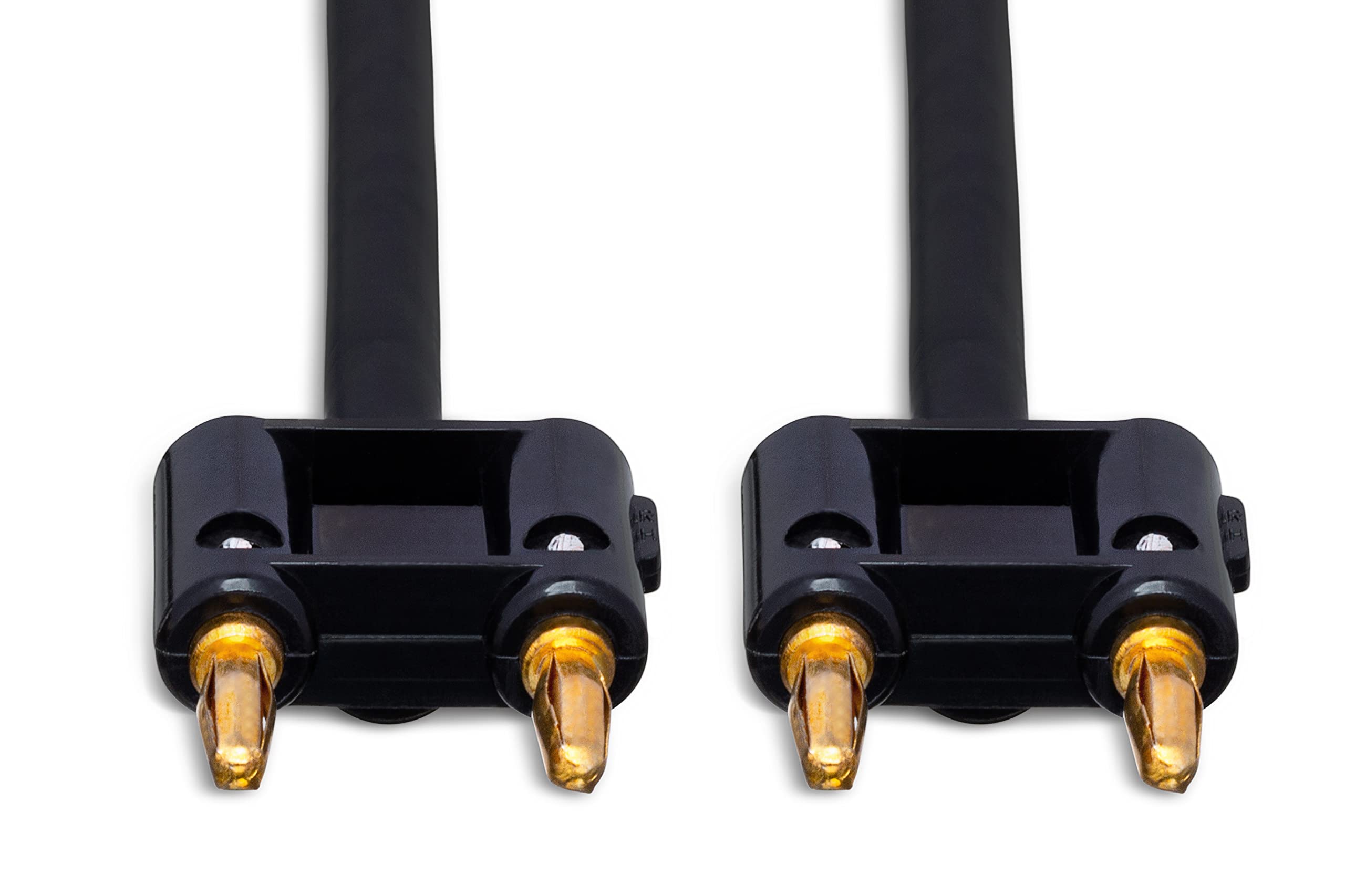 Hosa SKJ-620BB 20ft Speaker Cable - Dual Banana Plug to Same Connector - High-Quality Audio Cable for Home Theater & Professional Sound Systems