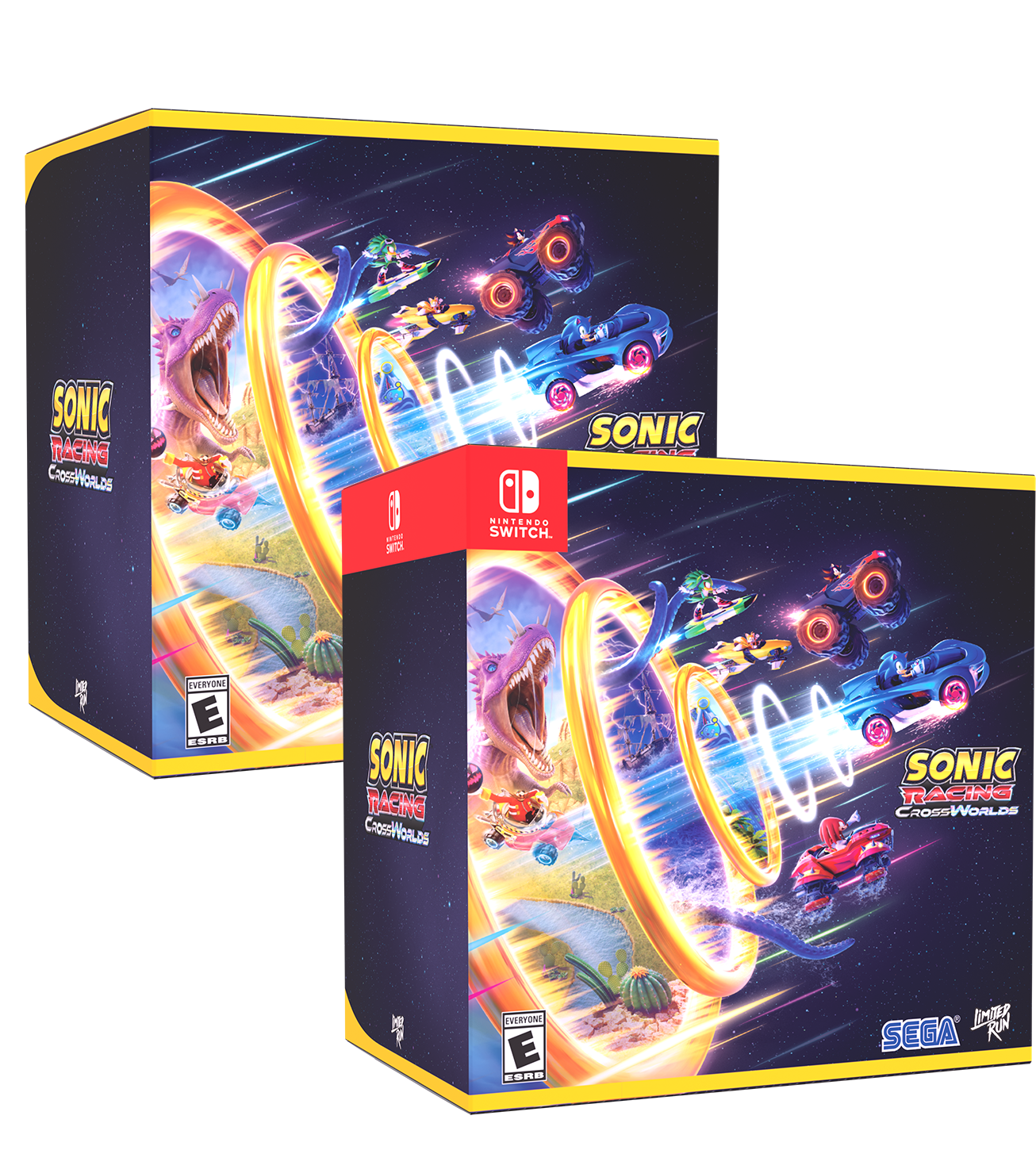 Sonic Racing: CrossWorlds Collector's Edition - Nintendo Switch, PlayStation 5, PS4, Xbox Series X|S - Fast-Paced Multiplayer Racing Game for Family & Friends Game Night