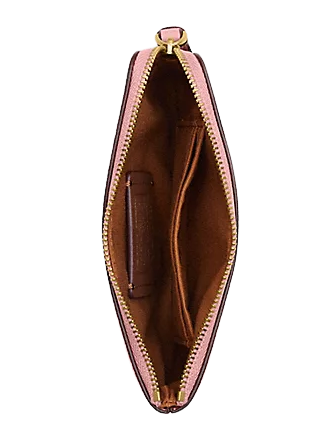 Coach Disney X Coach Corner Zip Wristlet with Ice Skate Motif - Stylish Mini Crossbody Bag for Women, Perfect for Parties, Travel & Everyday Use