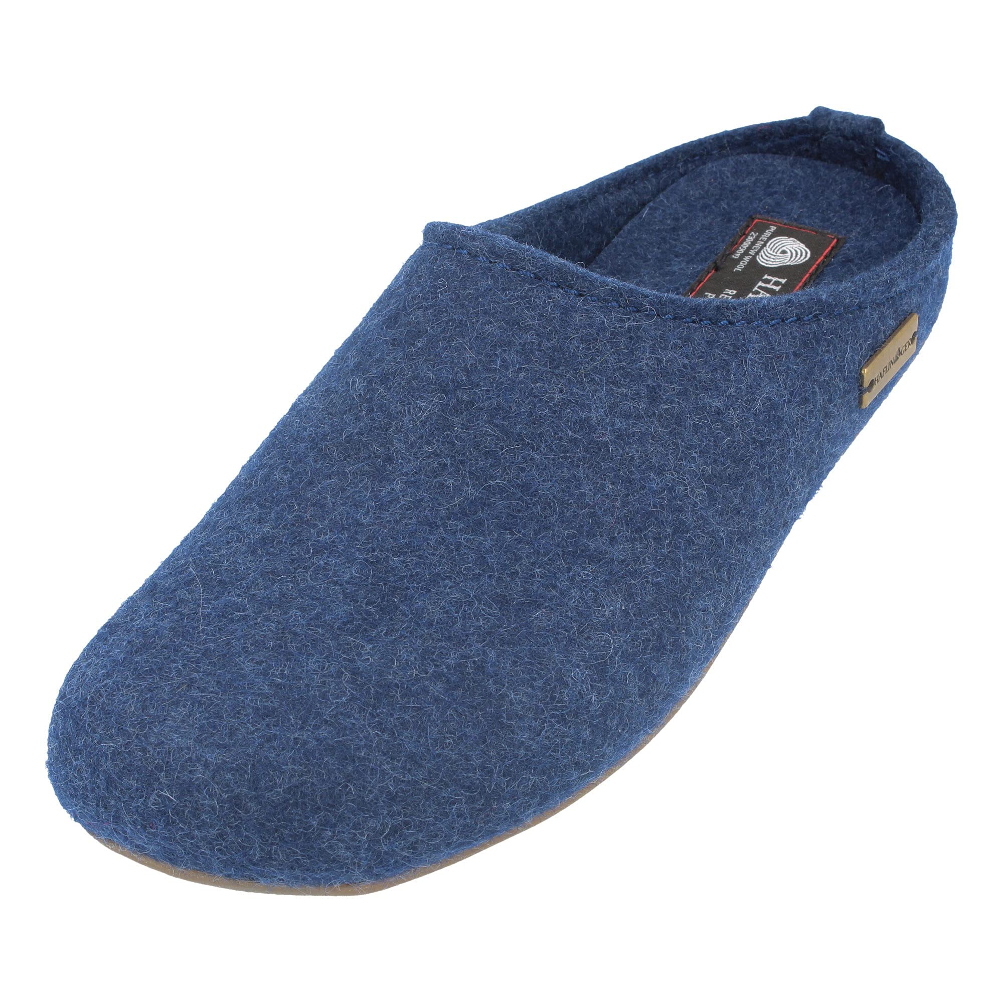 HAFLINGER Women's Wool Felt Slippers - Everest Fundus Indoor House Shoes for Women, Comfortable Ruby Red Slippers for Winter, Home, and Relaxation