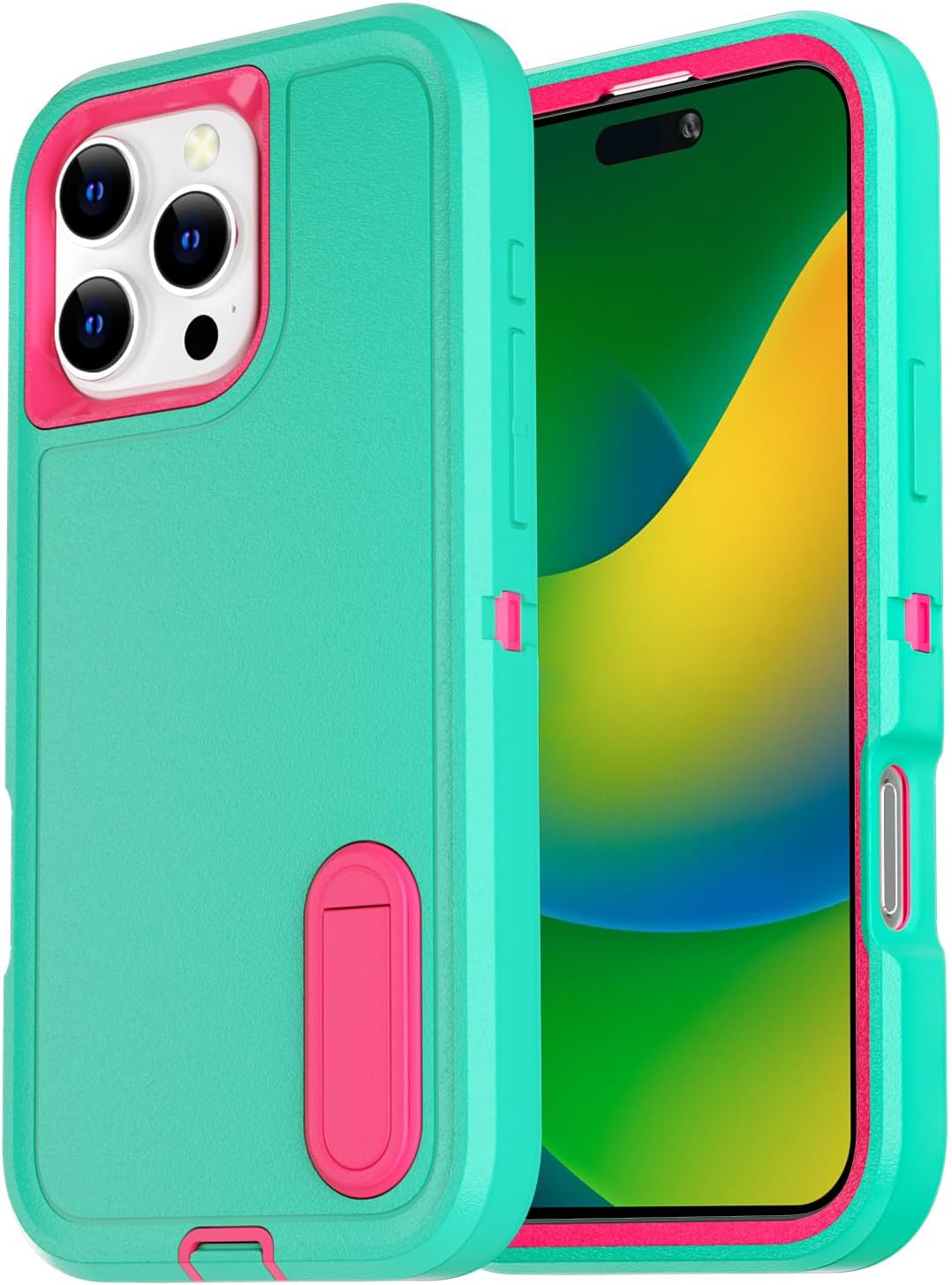 iPhone 16 Pro Case (6.3 Inch) - Magnetic Heavy Duty Drop Protection, Full Body Military Grade Shockproof Cover - Perfect for Outdoor Adventures & Daily Use