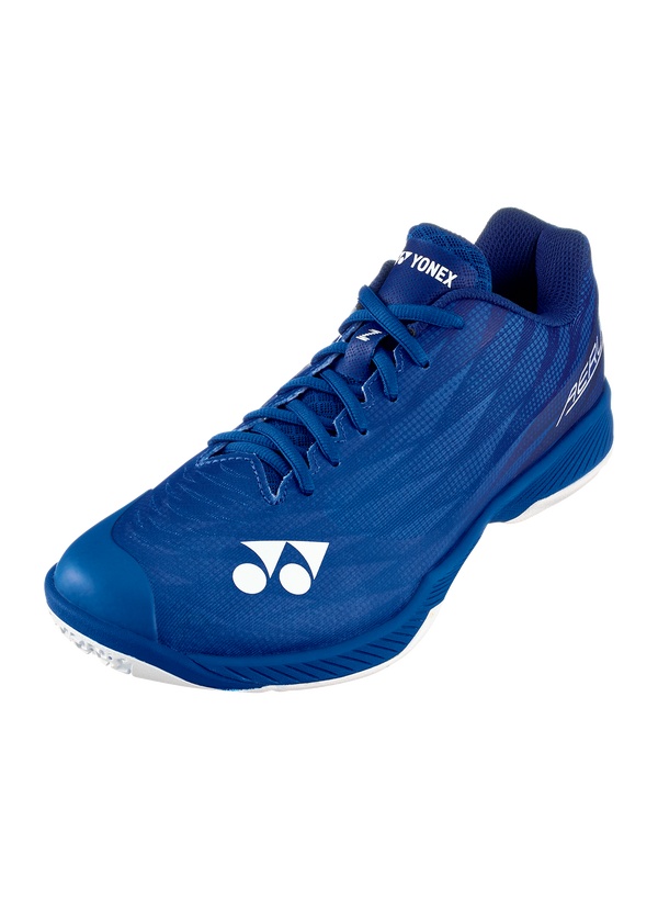 Yonex Aerus Z2 (Wide) Unisex Badminton Shoes for Men & Women - Lightweight Court Sneakers with Cushioning - Navy Blue - Perfect for Indoor Sports, Badminton, and Squash Games