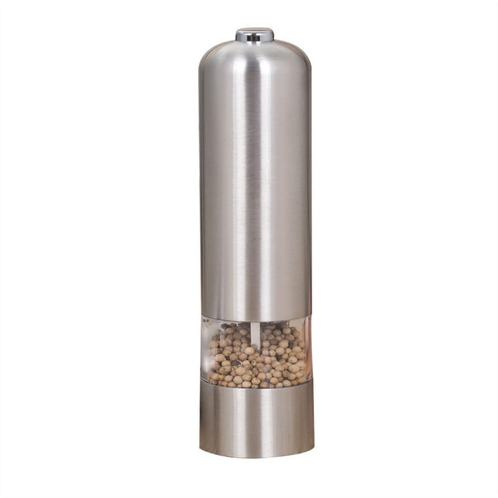Electric Salt and Pepper Grinder Set - Automatic, Rechargeable, One-Hand Operation Stainless Steel Spice Mill with LED Light - Perfect for Kitchen, Dining Table, Camping & Gifting