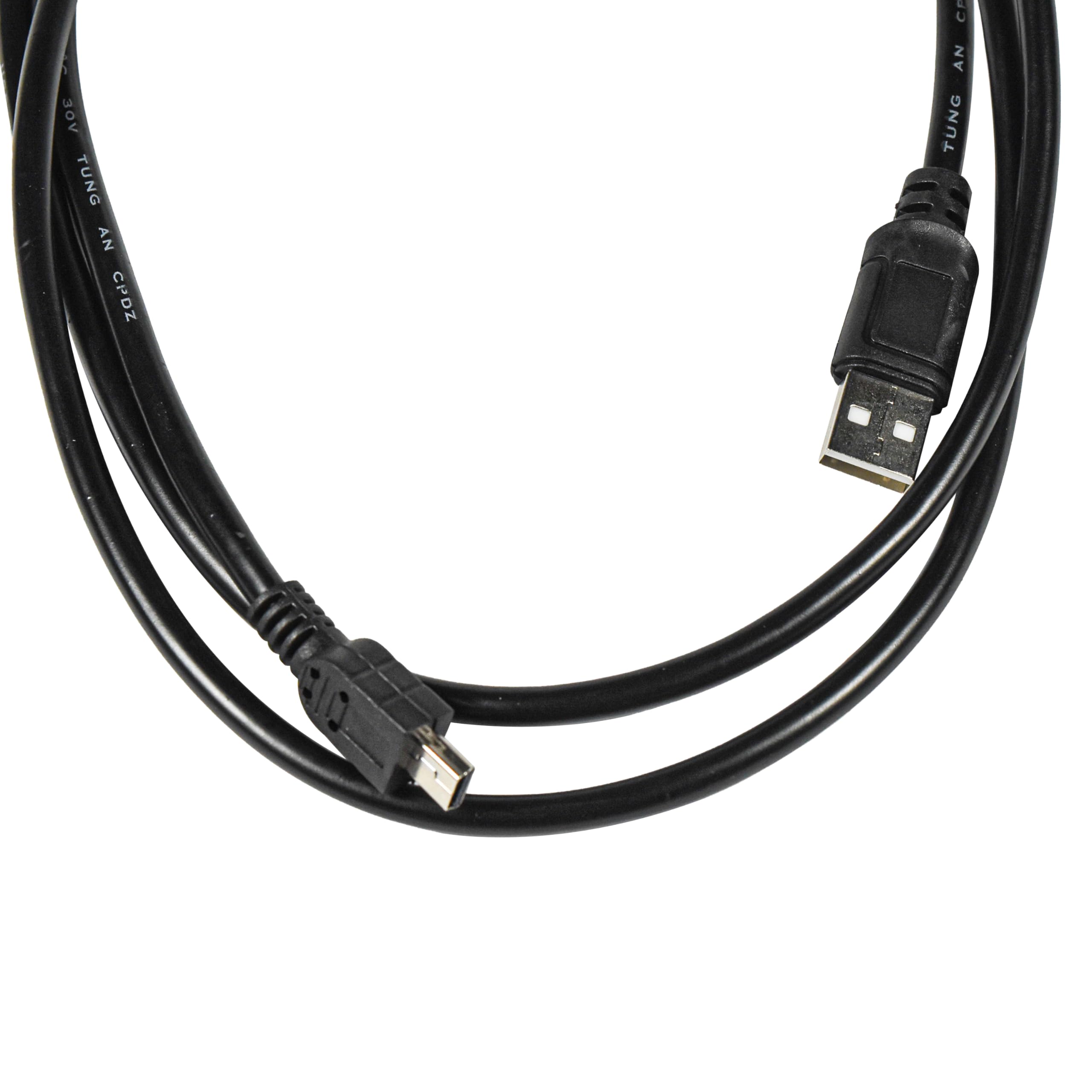 HQRP Male A to Mini B 5-PIN USB Cable for Sony NSC-GC1 MPEG4 Net Sharing Camera & A230 Digital Camera - High-Speed Data Transfer & Charging Cord for Photography Enthusiasts