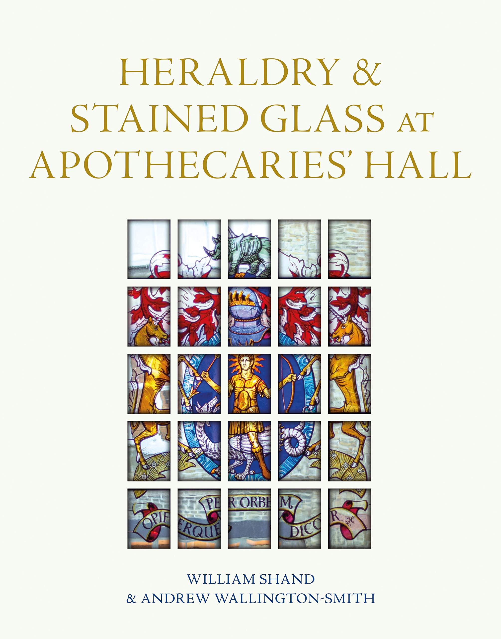Heraldry and Stained Glass at Apothecaries' Hall | Antique Decor & Historical Art | Perfect for Home, Office & Church Decorations