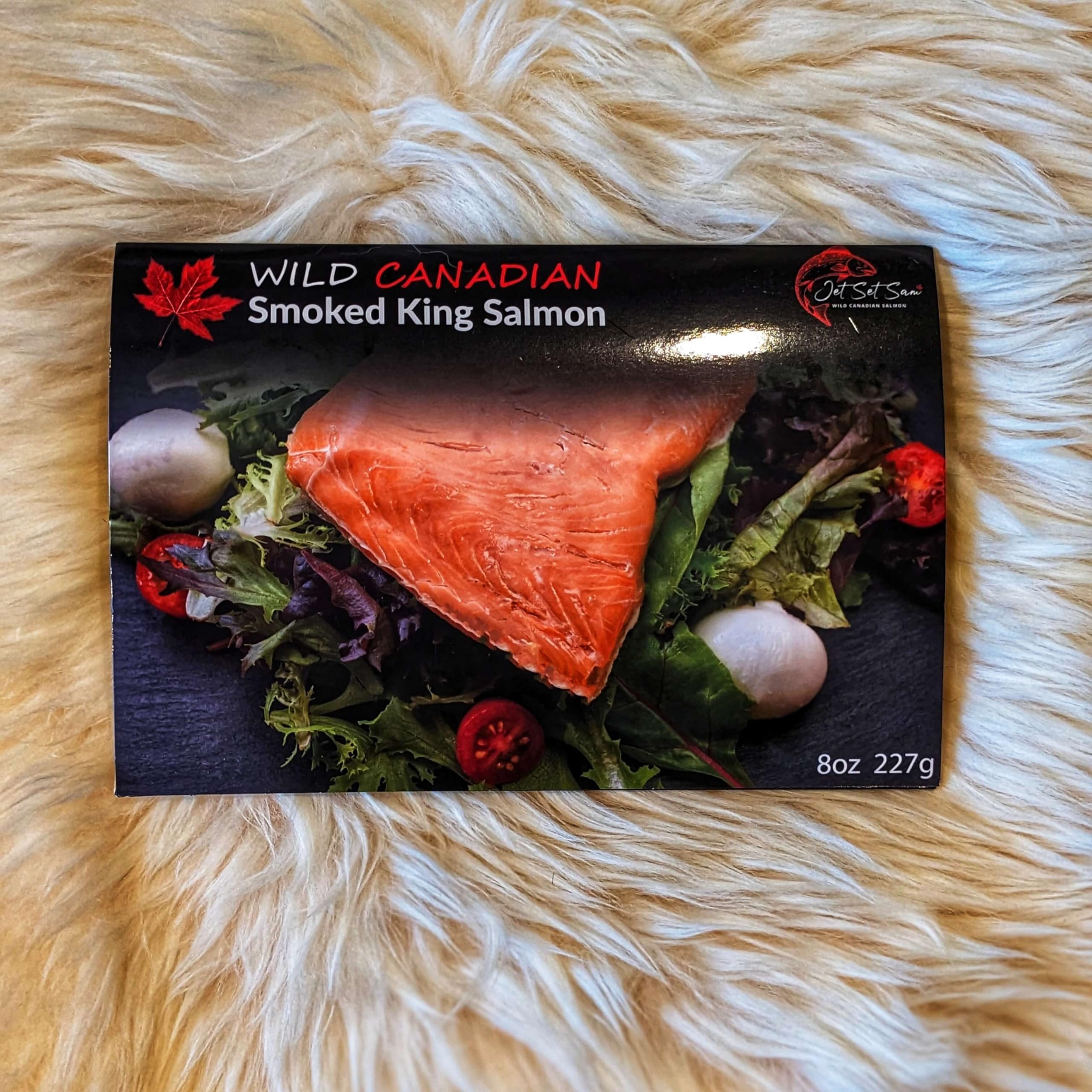 Premium Smoked Salmon Gift Box - Wild Canadian Salmon, Lobster Spread, Crab Pate & Salmon Spread | Gourmet Seafood Gift Basket for Holidays, Corporate Gifts & Special Occasions