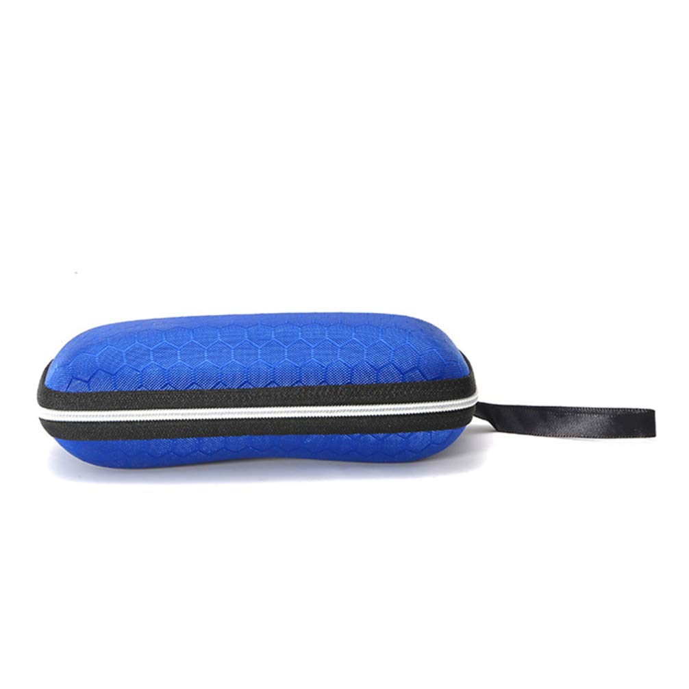 Healifty Hard Shell Glasses Case - Travel & Daily Use (Blue)