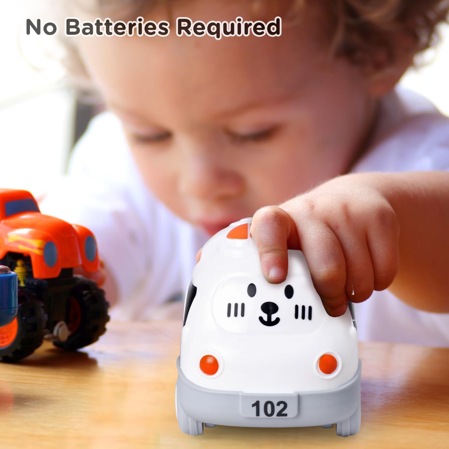 Premium Friction-Powered Ambulance Toy Car for Kids - BIS Certified Safe & Durable White Emergency Vehicle | Perfect for Imaginative Play, Role-Playing Games & Early Learning Development